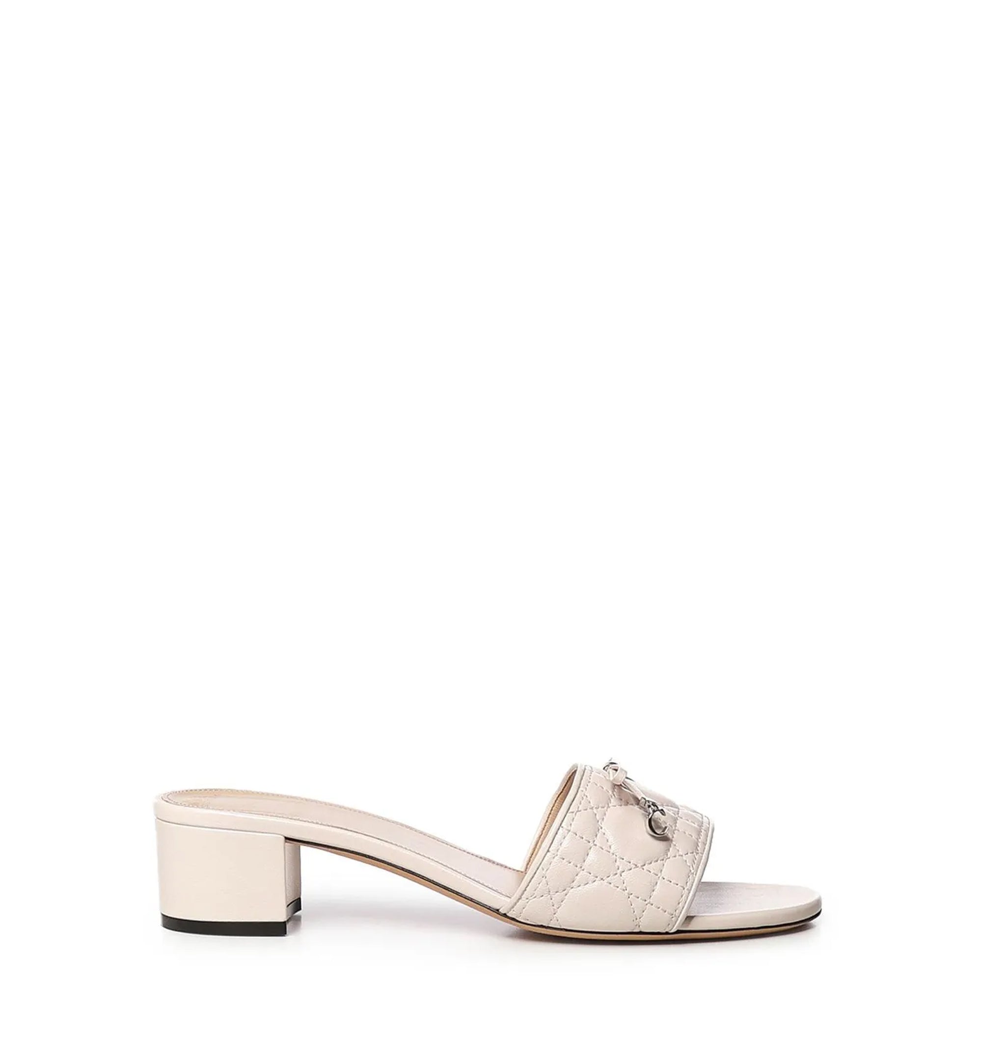 Dior Cannage Heeled Slide