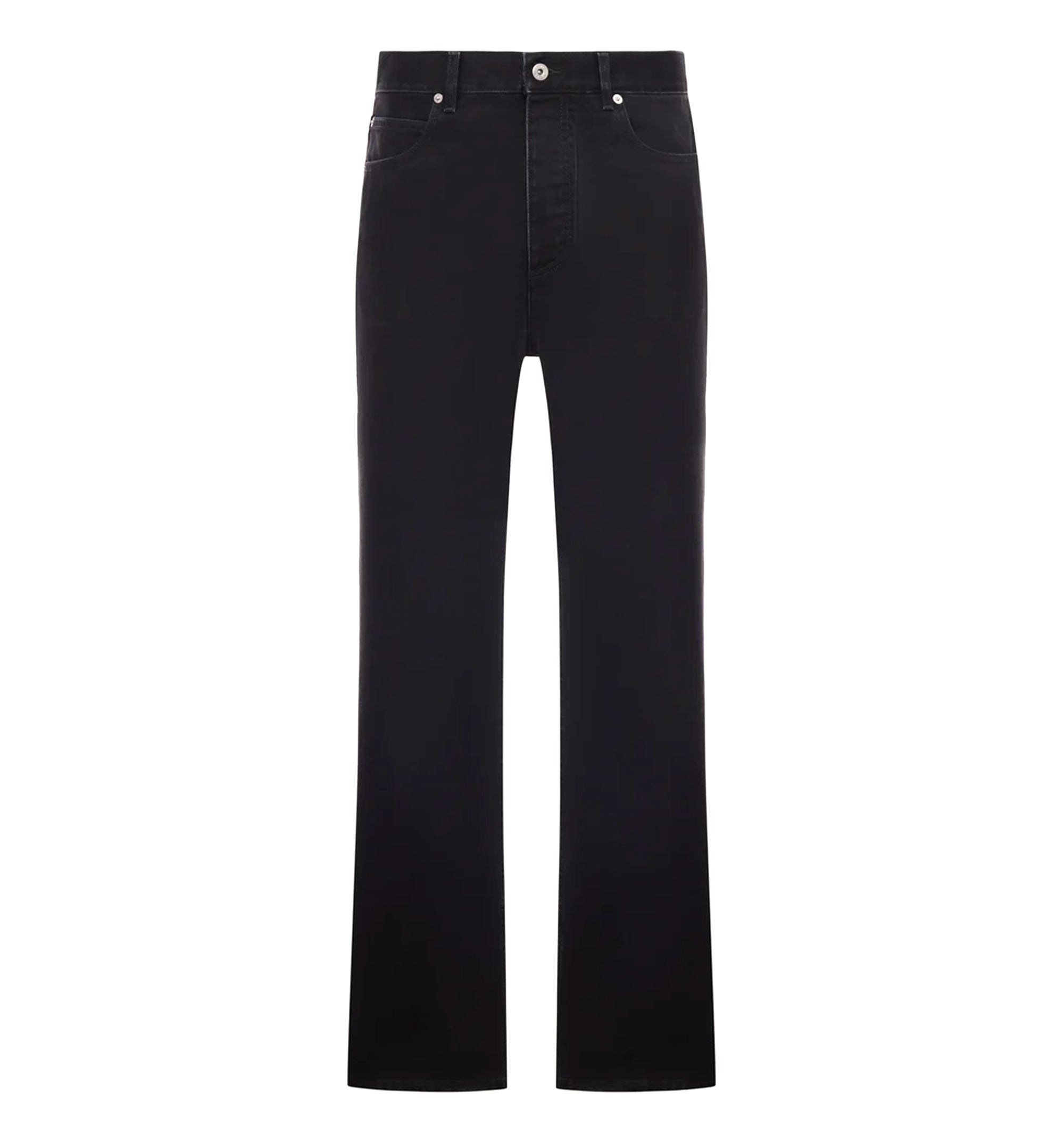 Faded Black Straight Leg Jeans