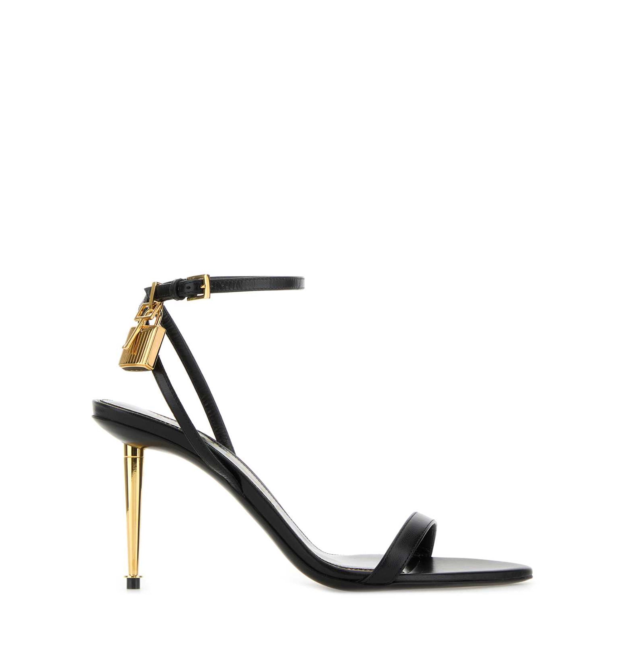 Padlock 85mm Heeled Sandals