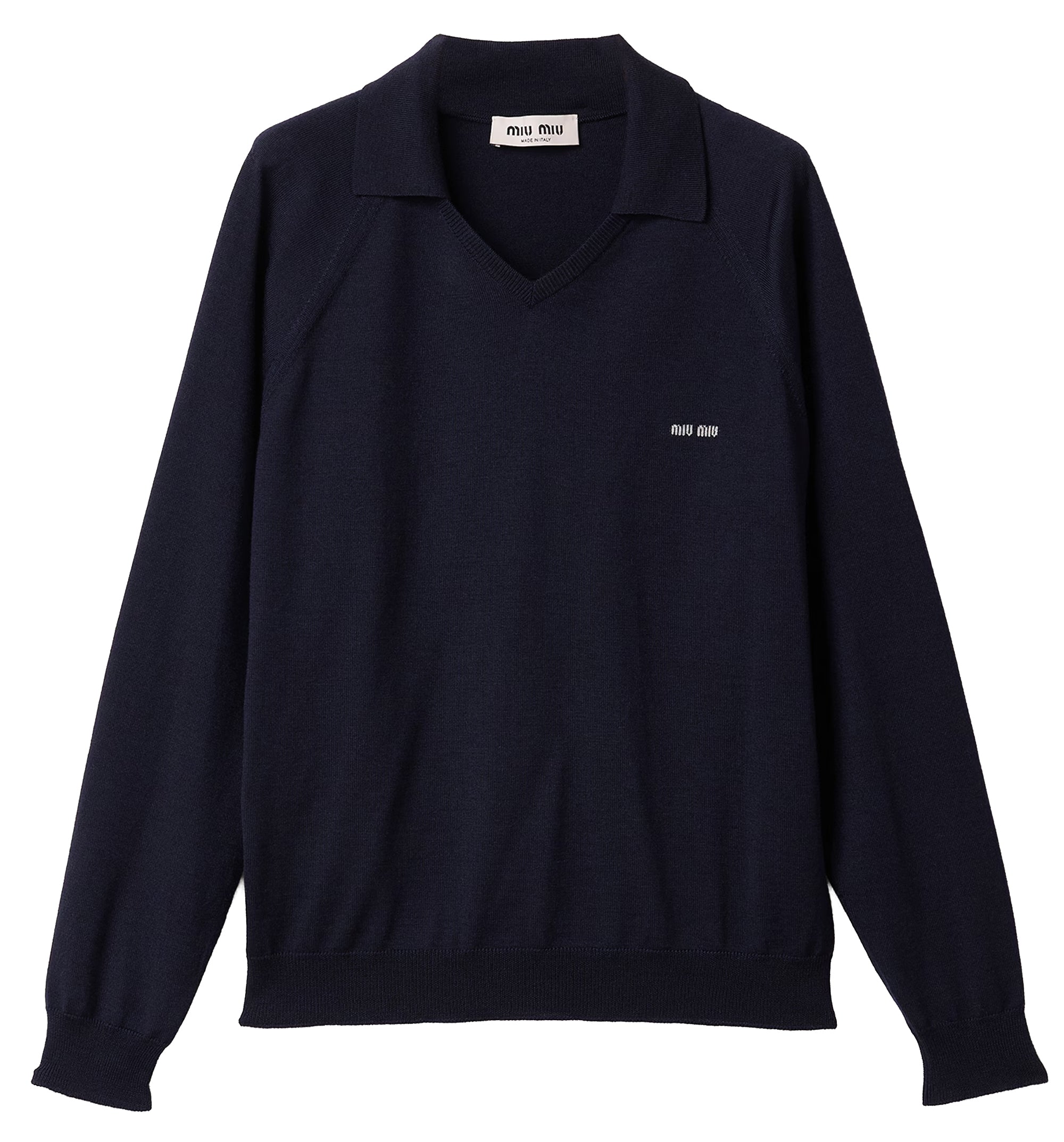 Wool Polo Sweater