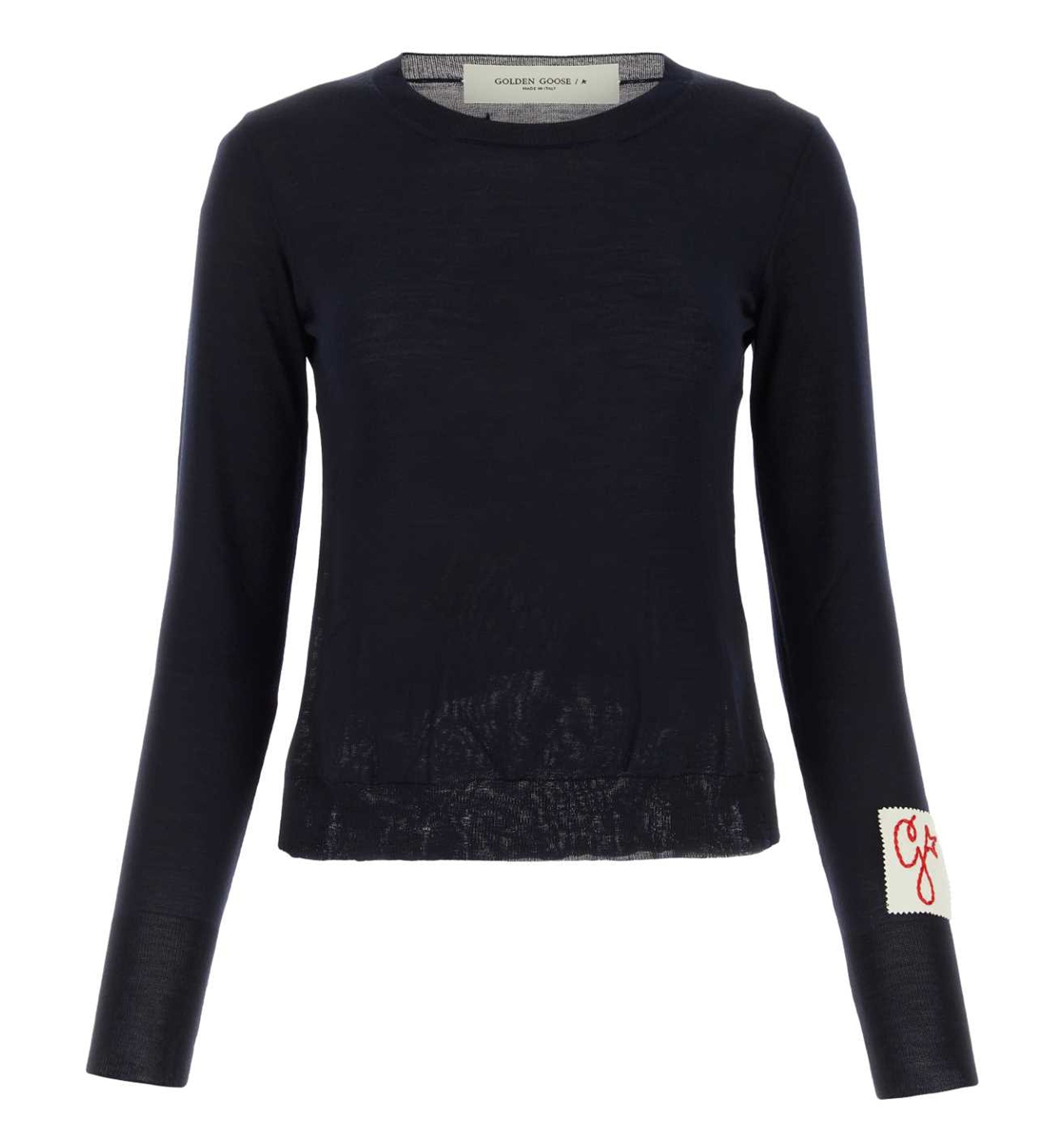 Round-Neck Merino Wool Sweater