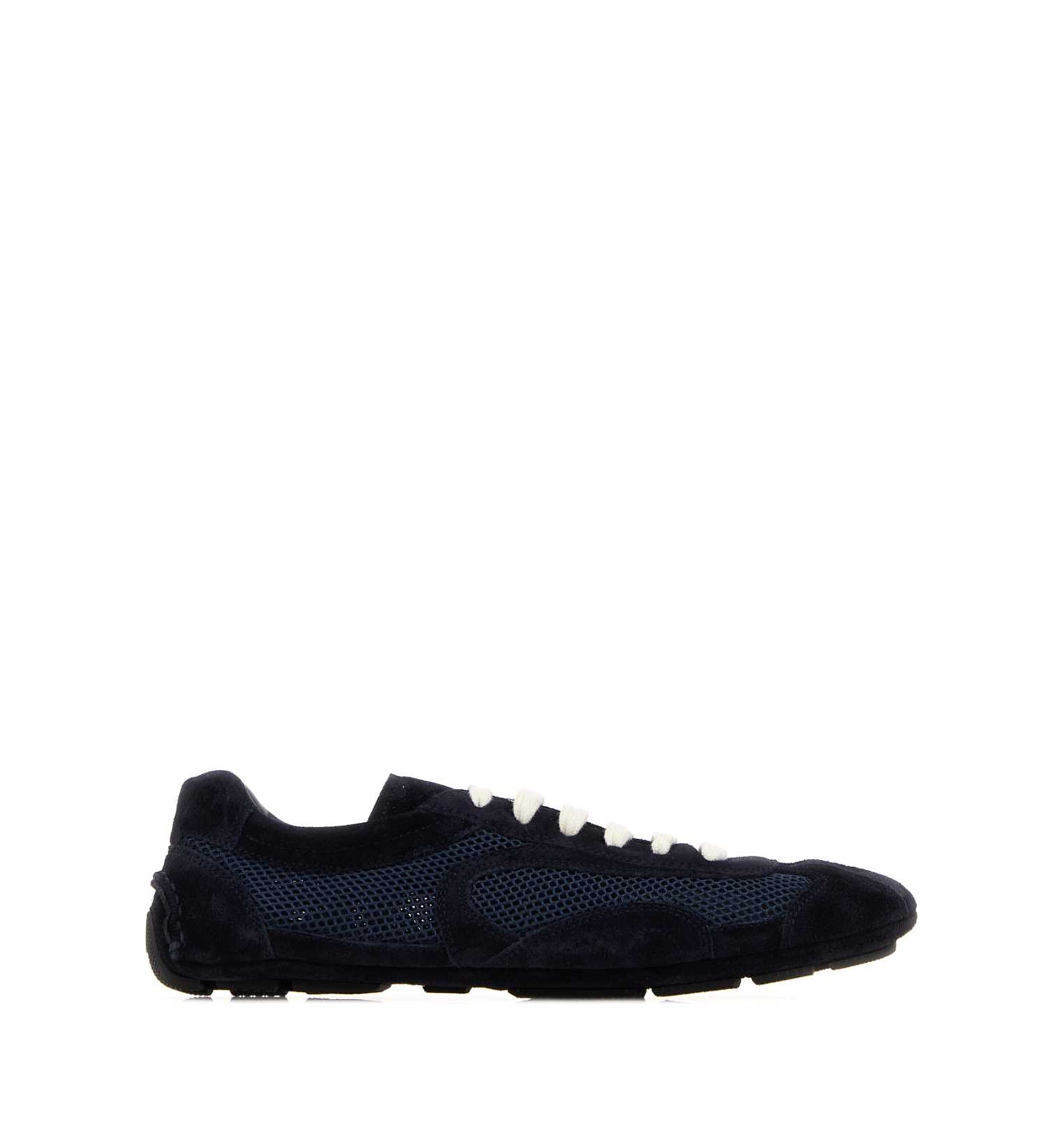 Montecarlo Suede and Mesh Sneakers