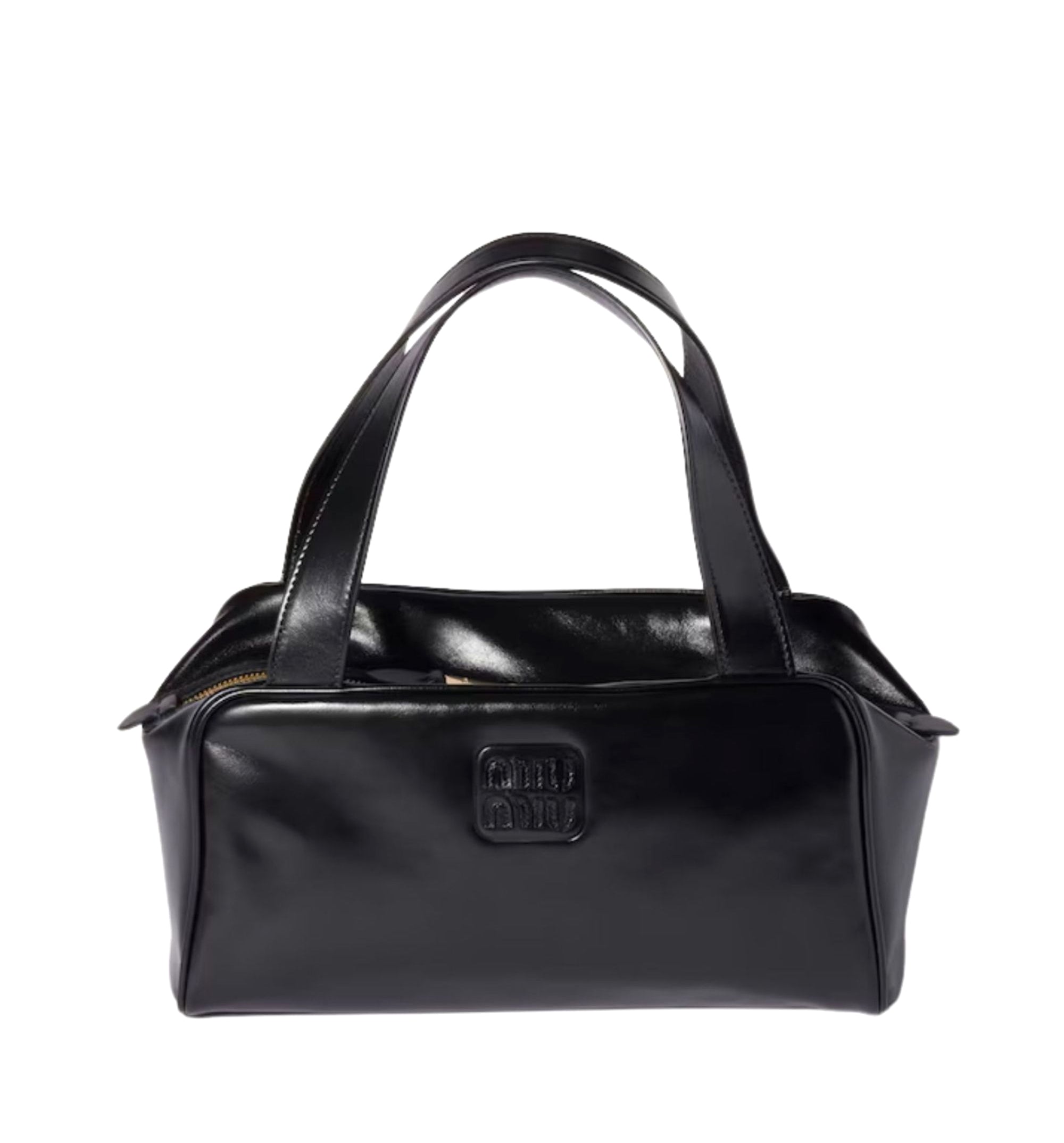 Leather Top Handle Shoulder Bag