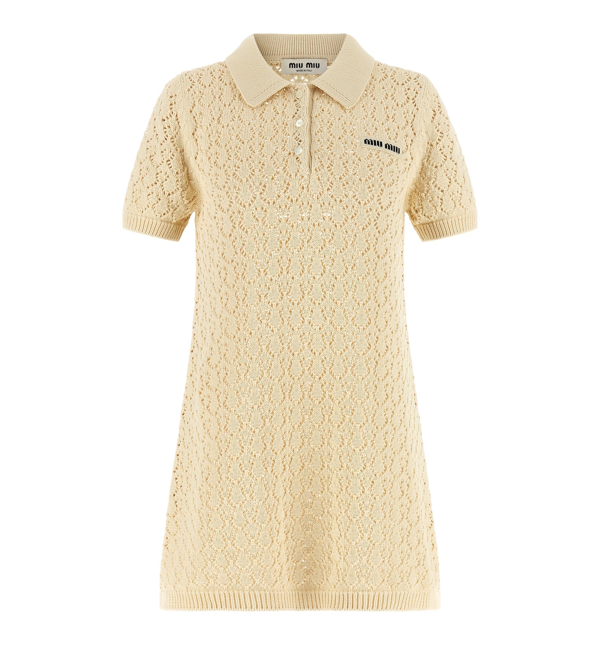 Cotton Polo Mini Dress