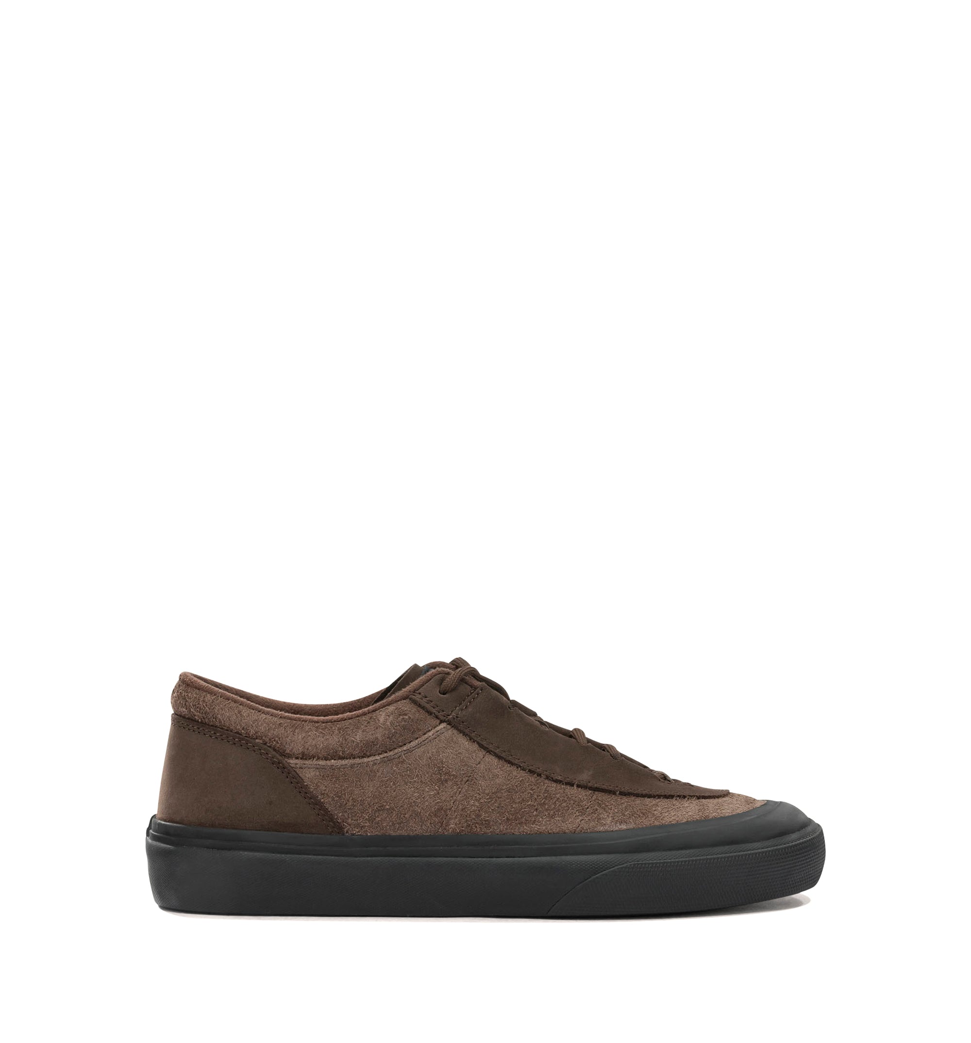 Low-top suede sneakers