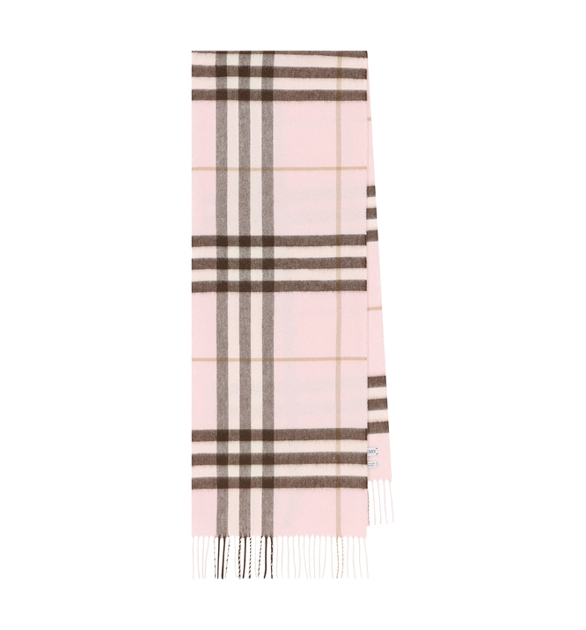 Check Cashmere Scarf