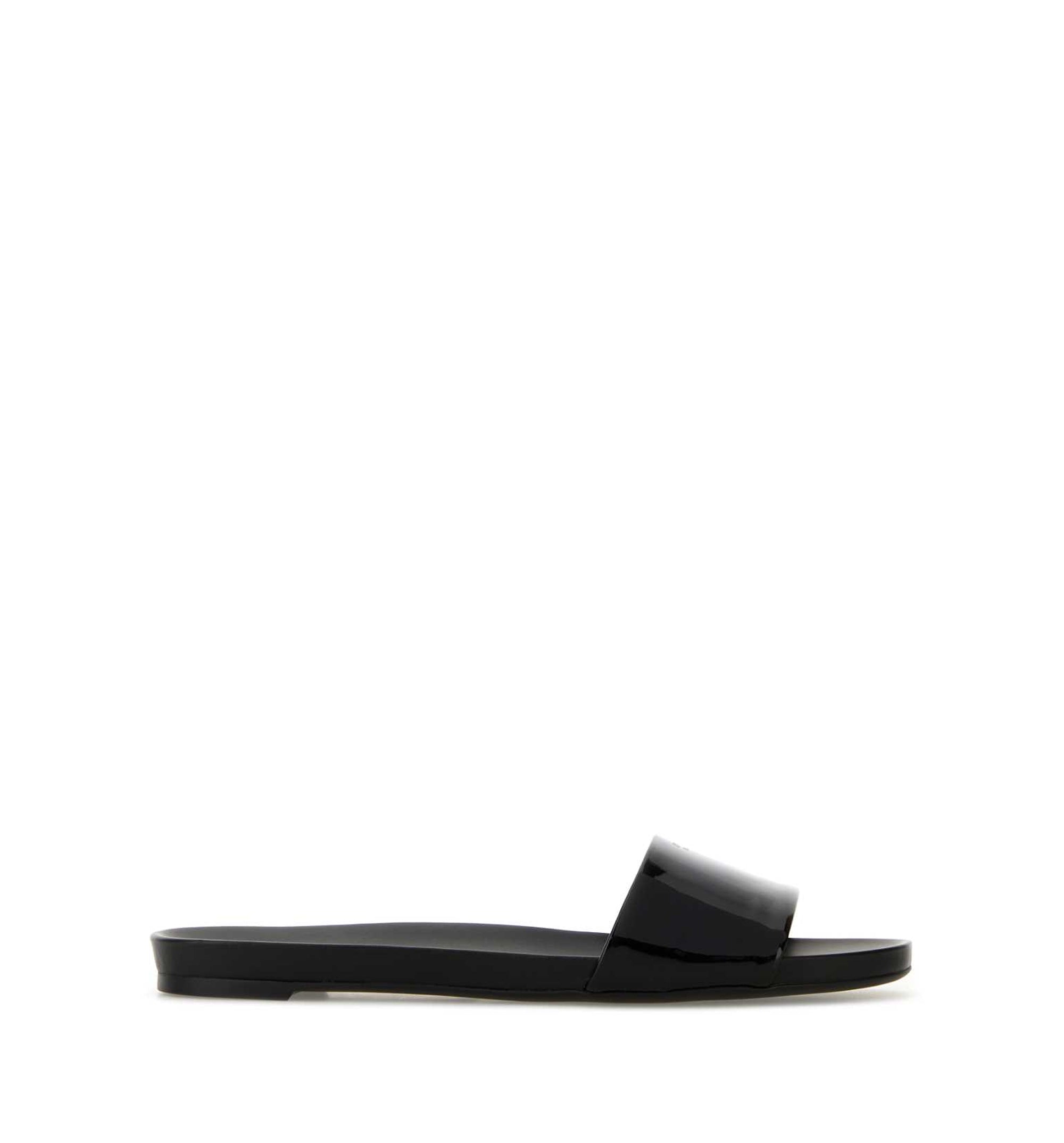 Patent Leather Slippers