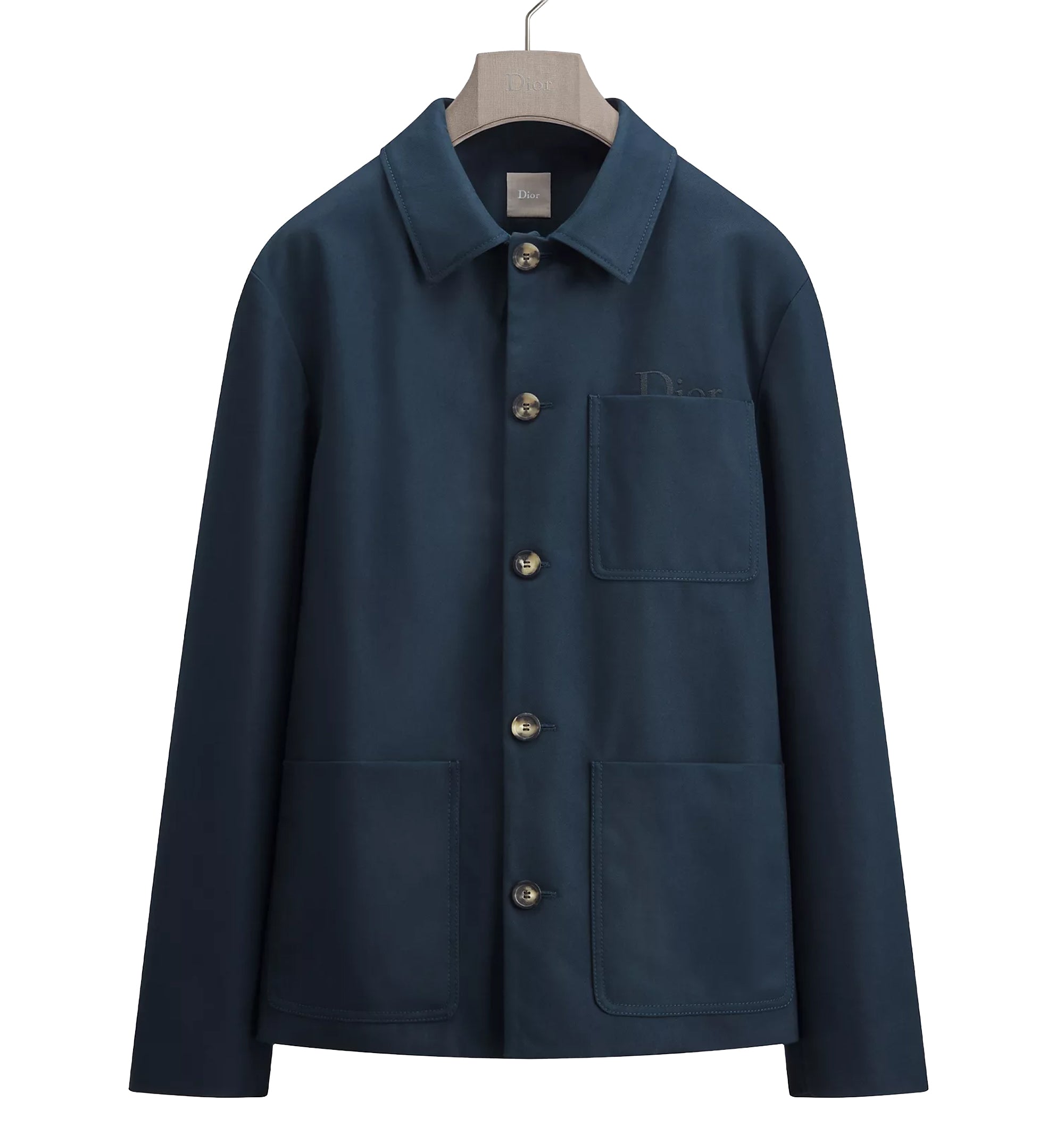 Workwear Jacket with Dior Embroidery