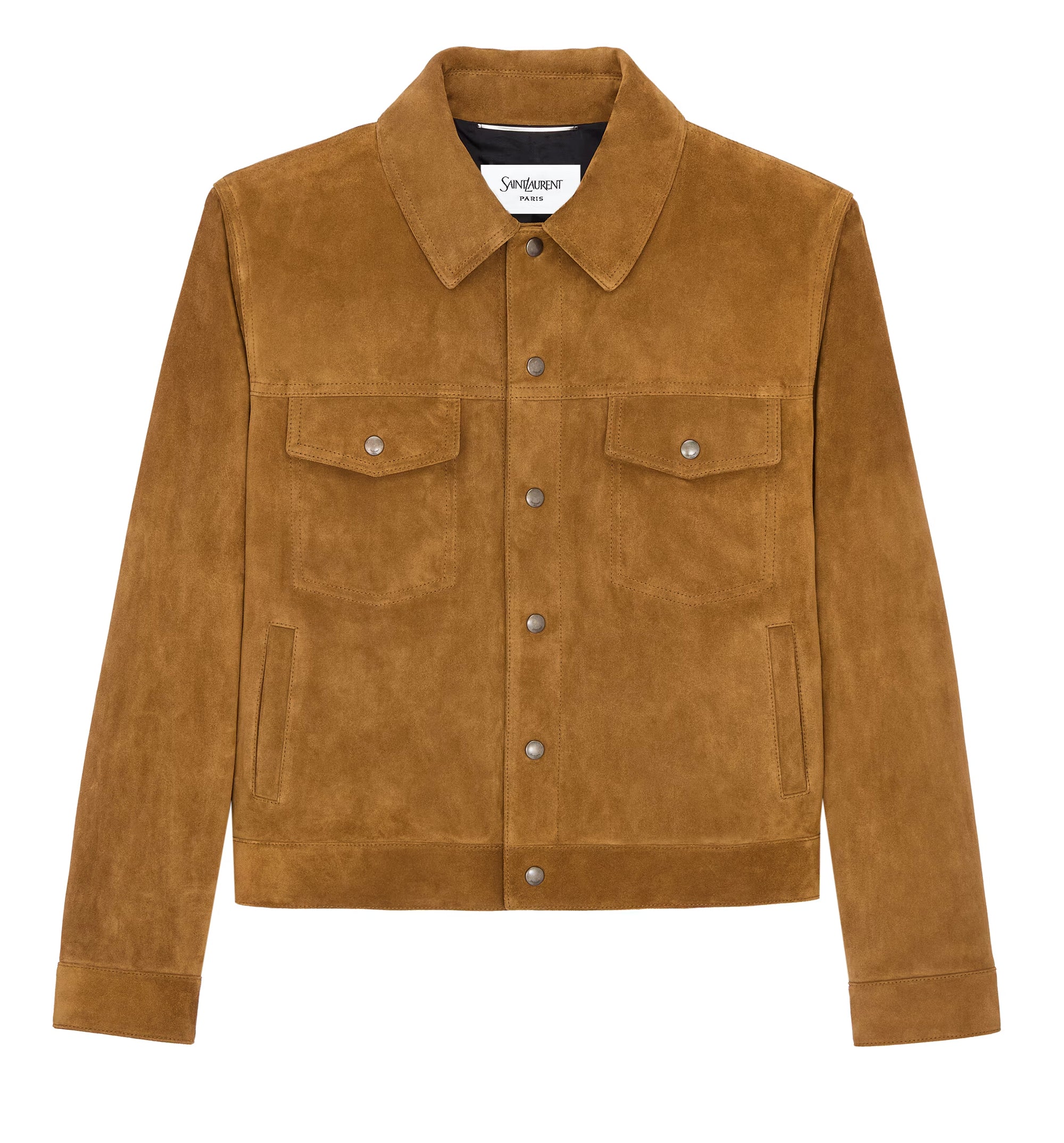 Short Jacket In Vintage Split Leather