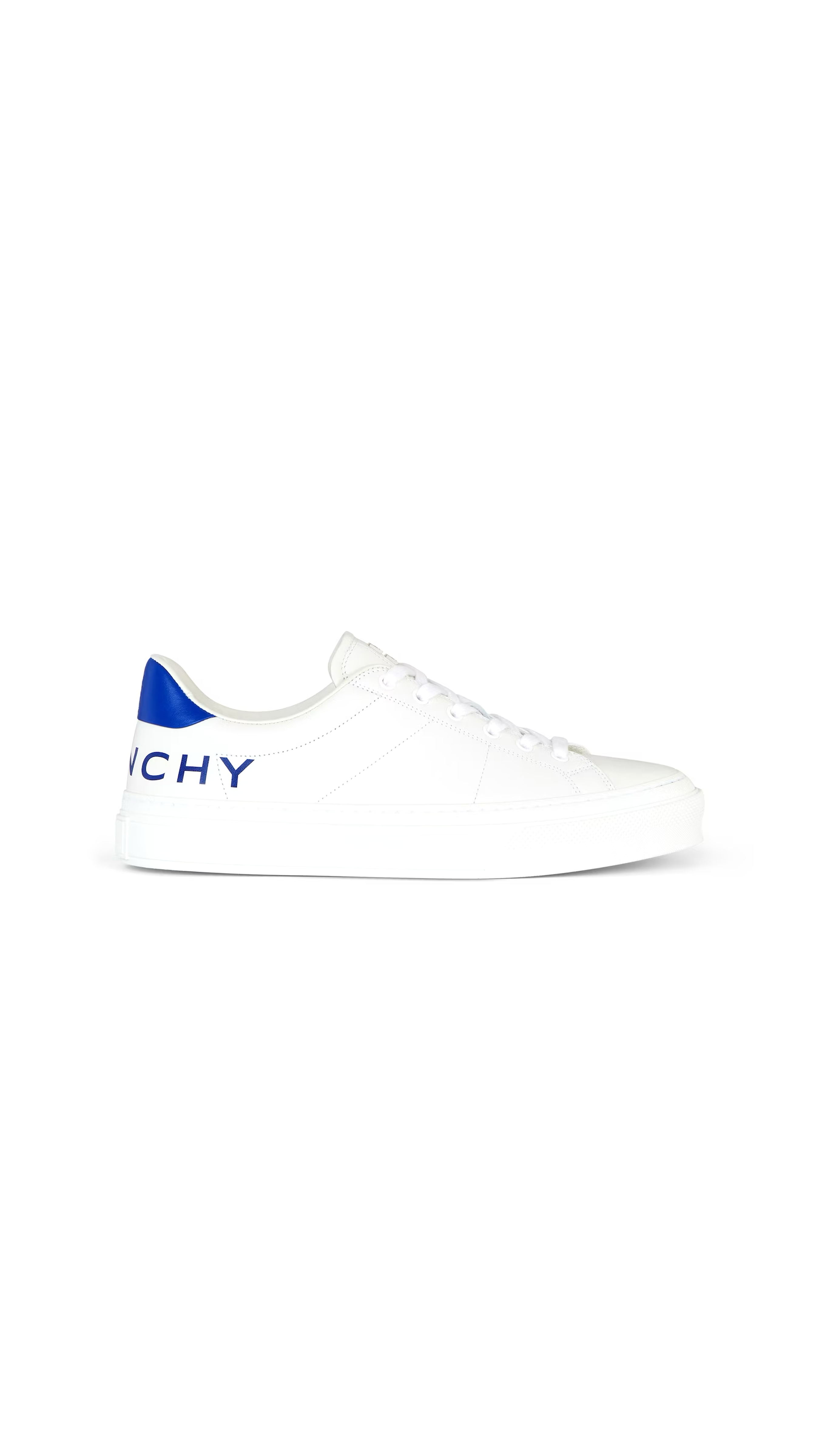 City Sport Sneakers In Leather - White/Blue