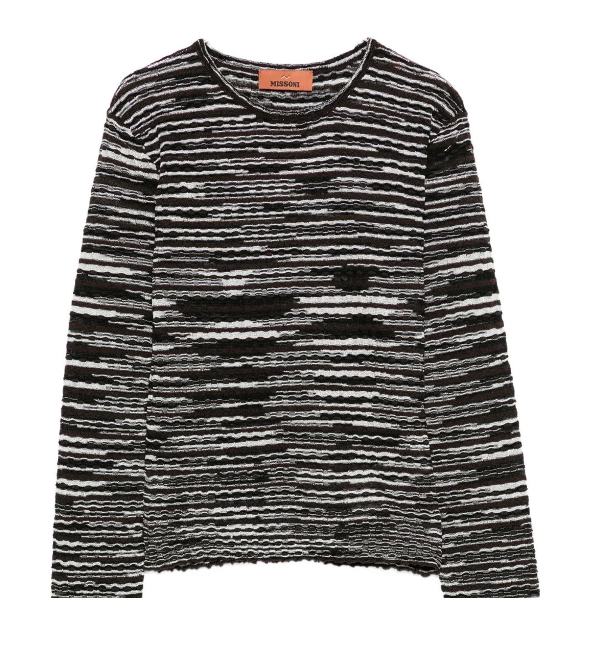 Wool Blend Crewneck Sweater