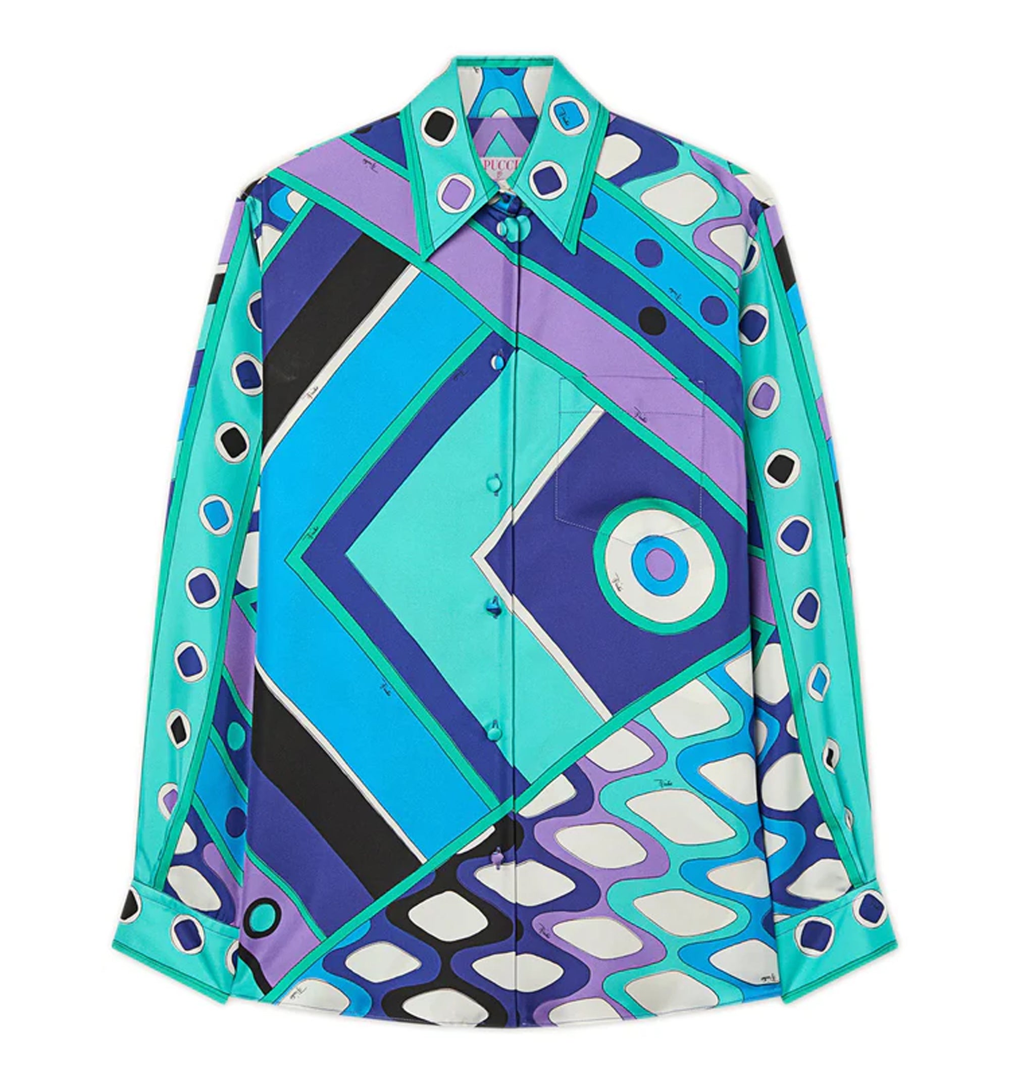 Vivara Print Silk Shirt