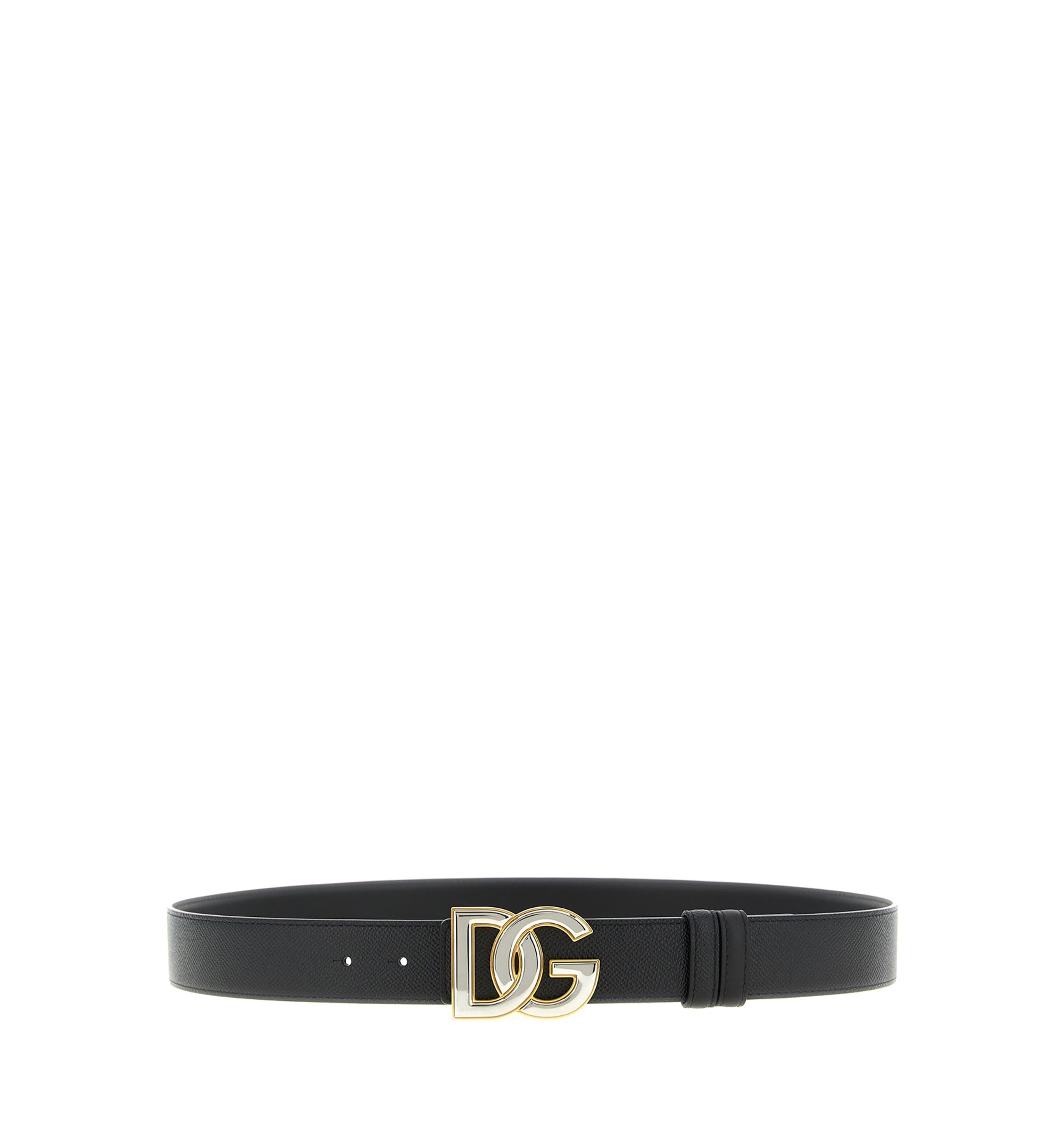 DG Logo Leather Belt