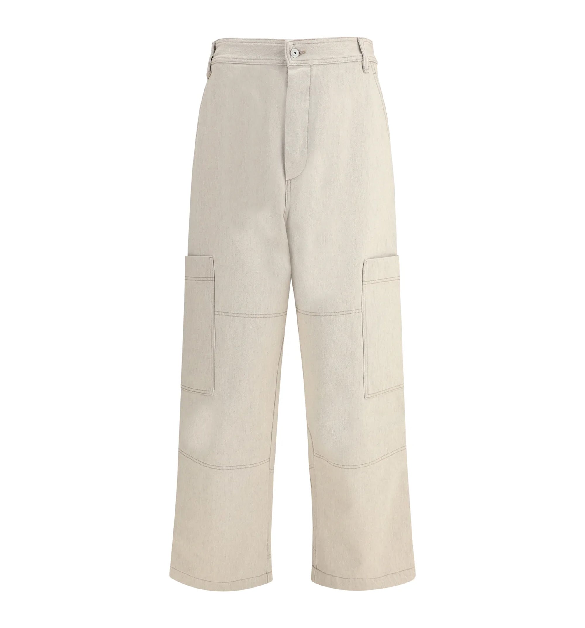 The Carré De-Nîmes Denim Cargo Pants