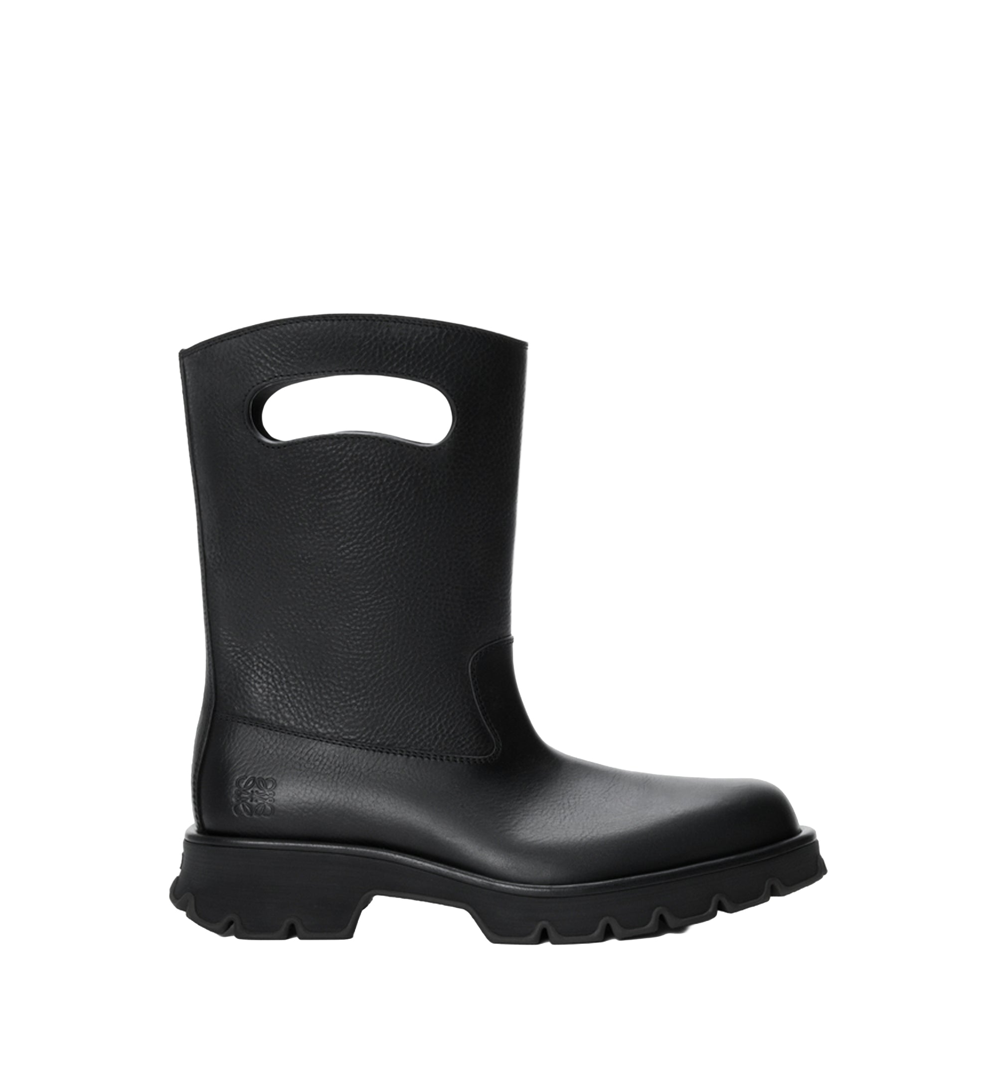 Bobby Boot In Grained Vegetable-Tanned Calfskin