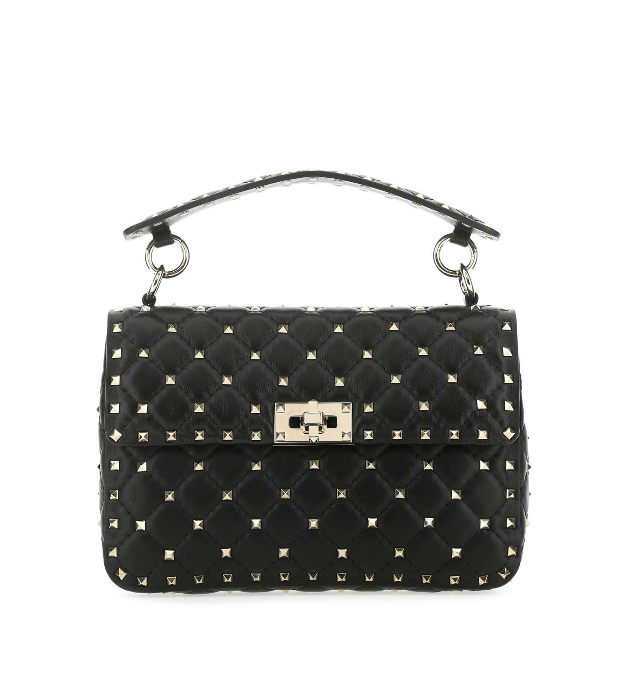 Medium Rockstud Spike Shoulder Bag