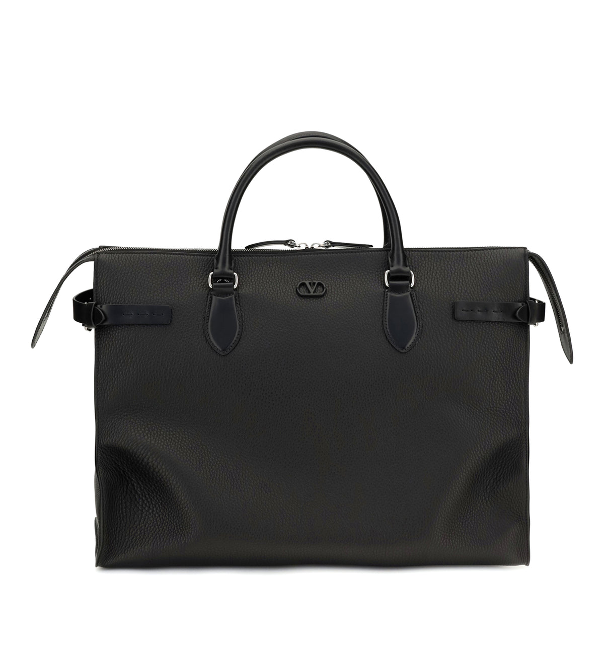 Valentino Garavani Antibes Duffle Bag In Grained Leather