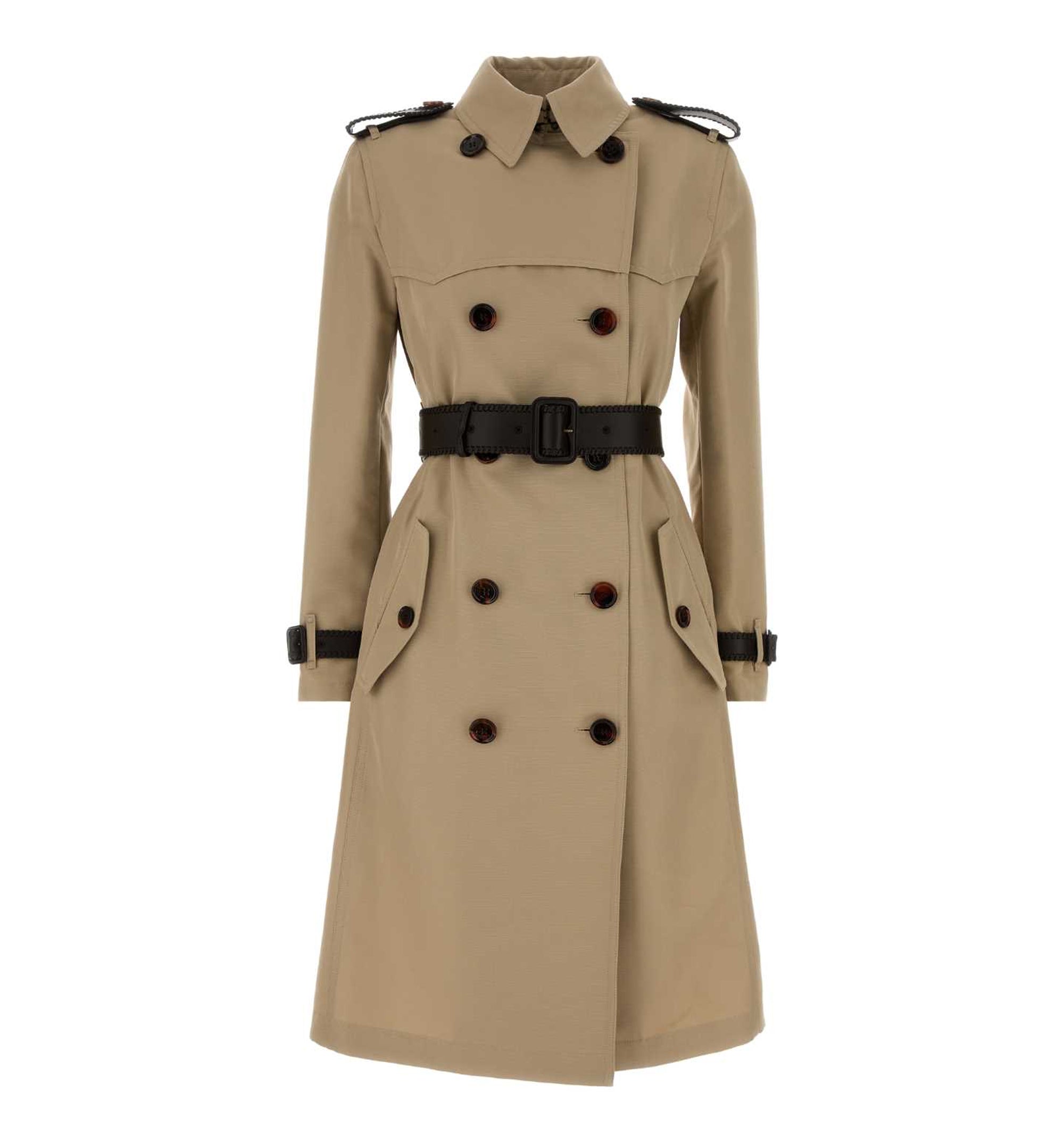 Long Silk Cotton Foxfield Trench Coat