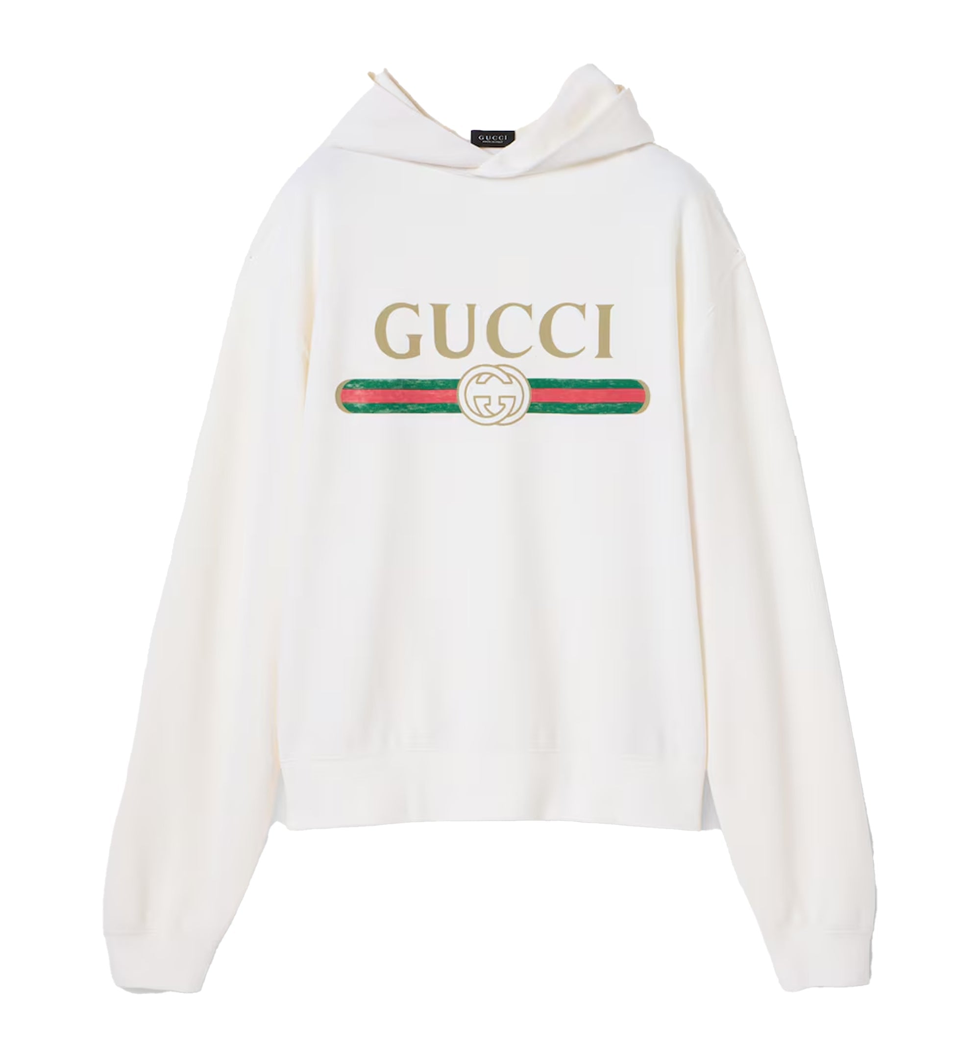 Cotton Jersey And Cashmere Hoodie