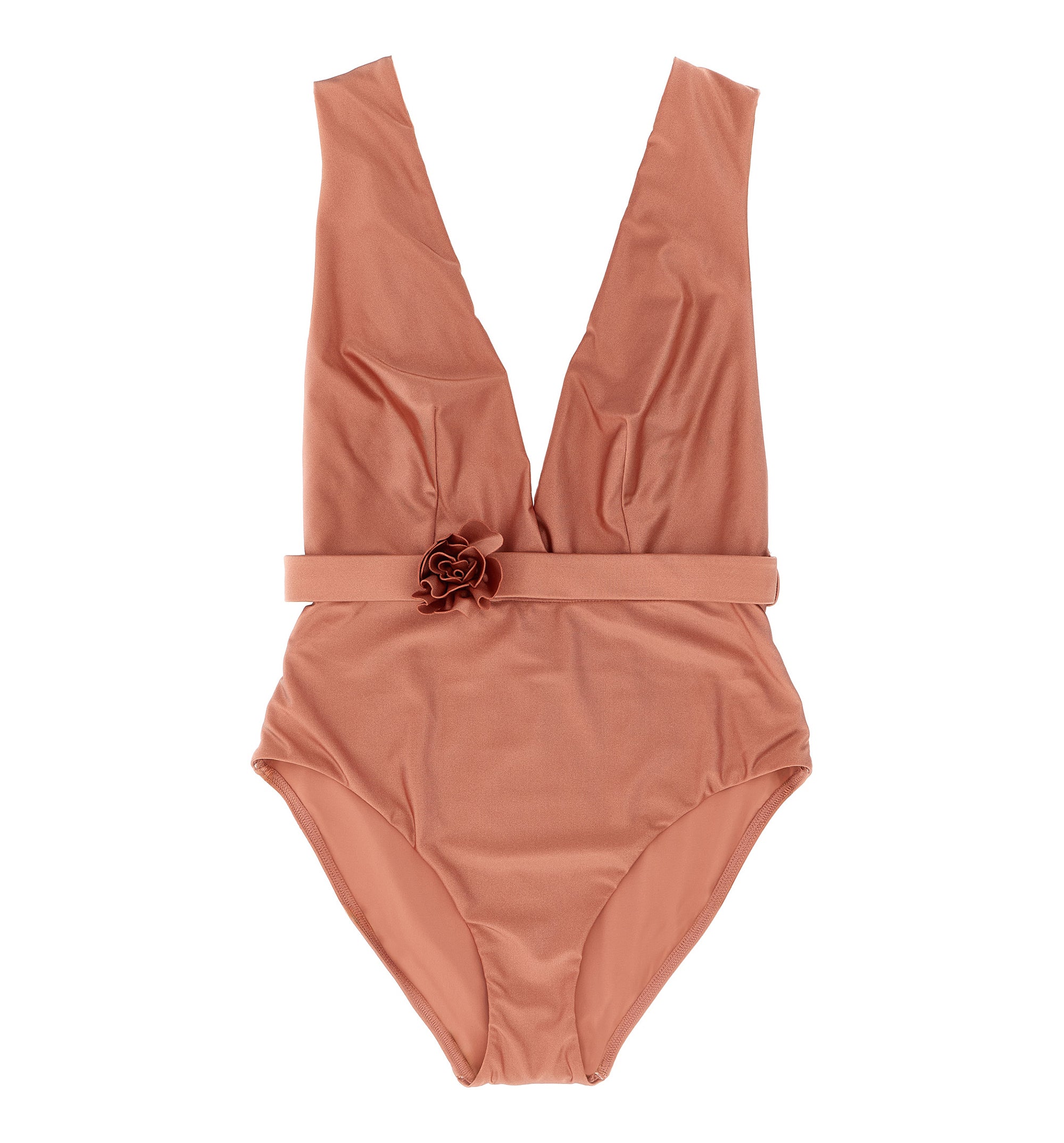 Lucky Plunge Flower Swimsuit