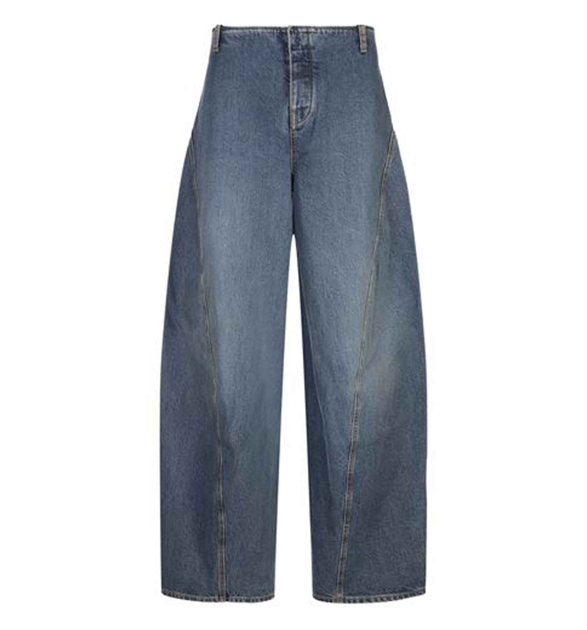 Denim Cargo Pants