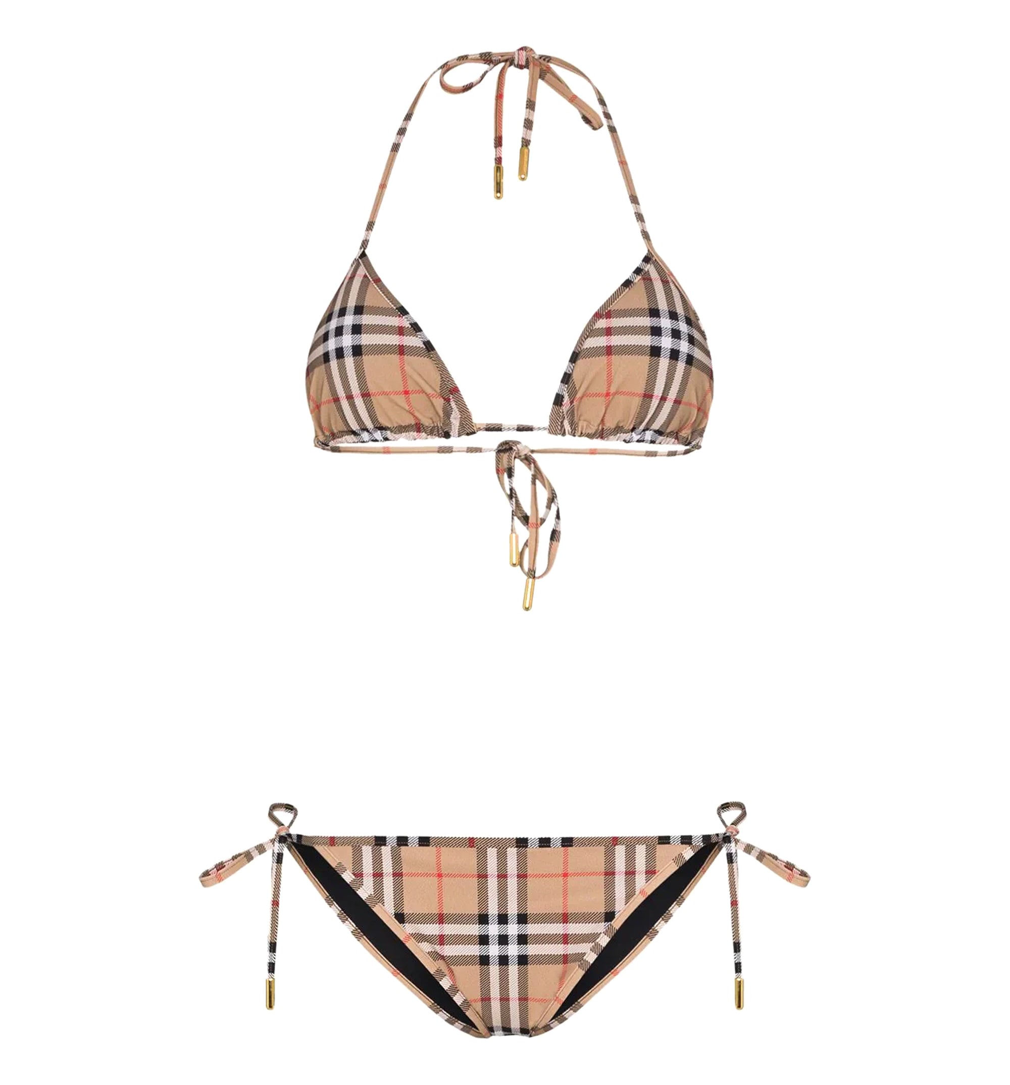 Check Triangle Bikini