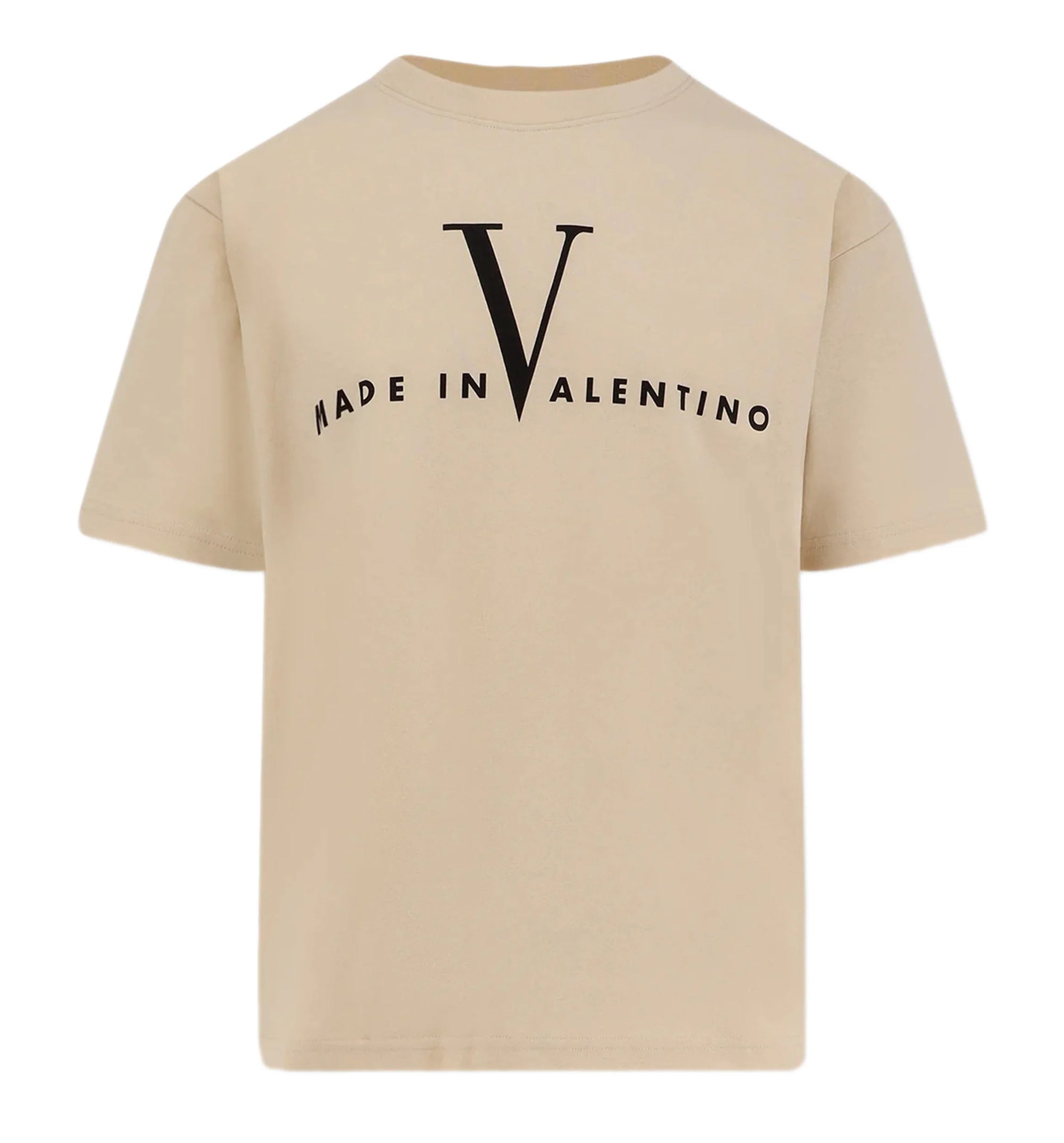 Made In Valentino Print Cotton T-Shirt