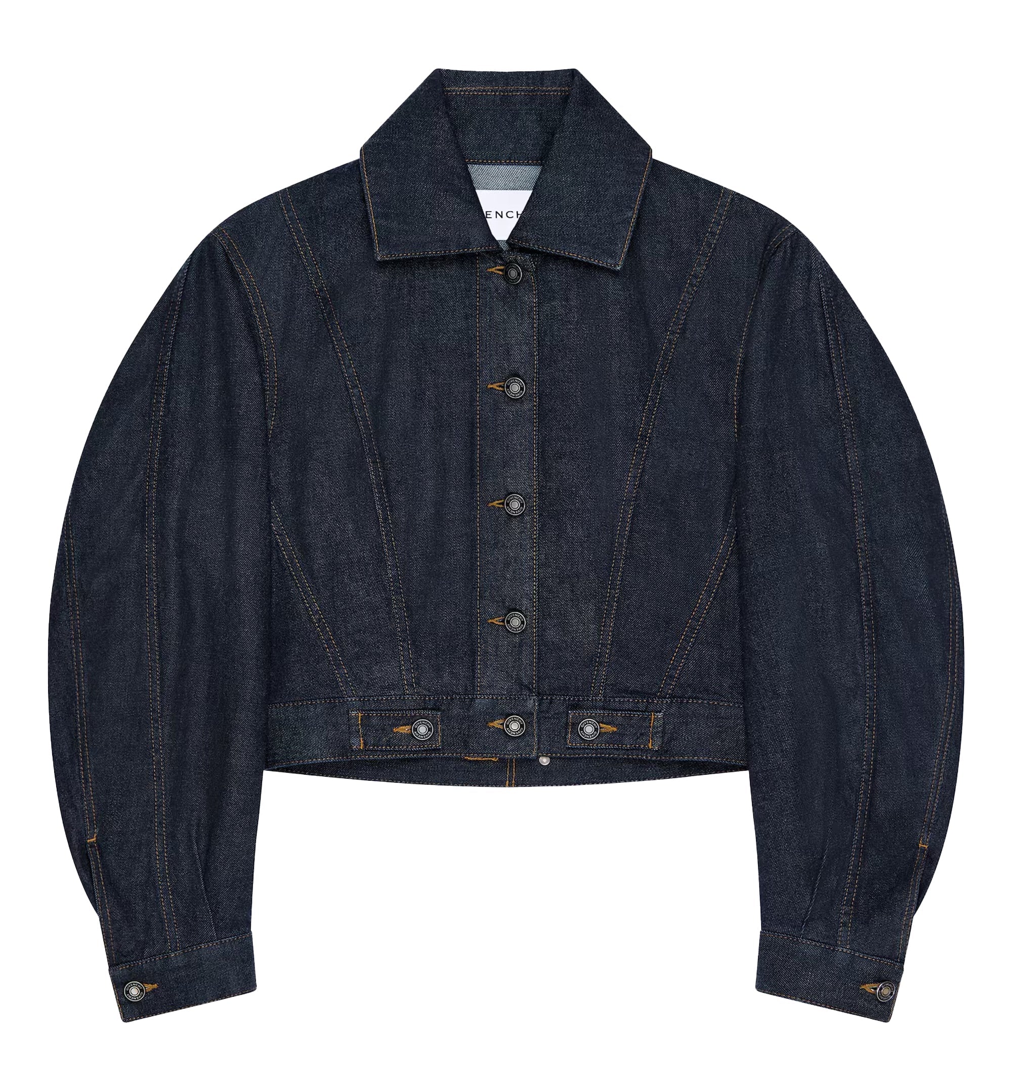 Back-To-Front Cocoon Jacket In Raw Denim