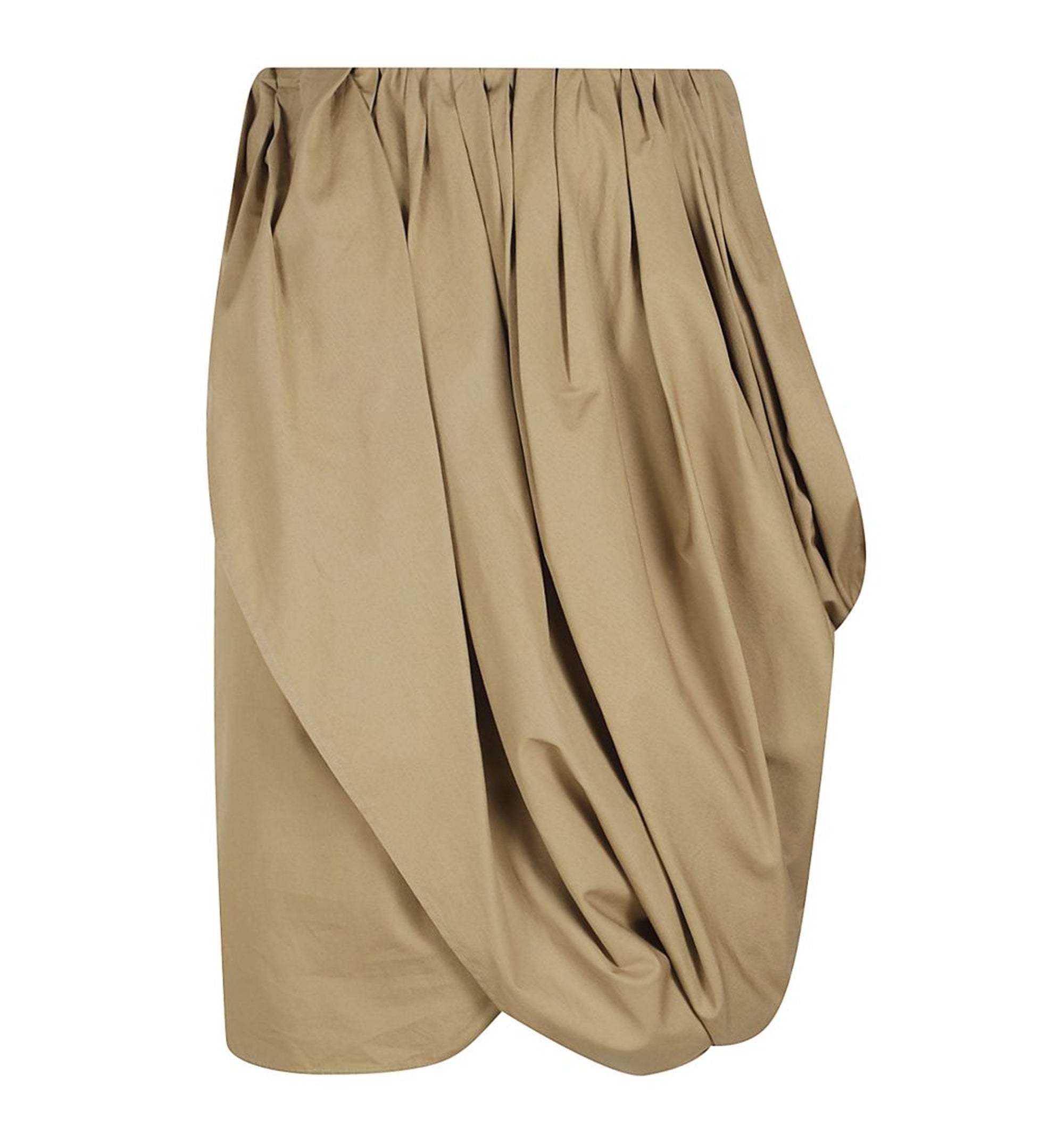 Cotton Poplin Wrap Skirt