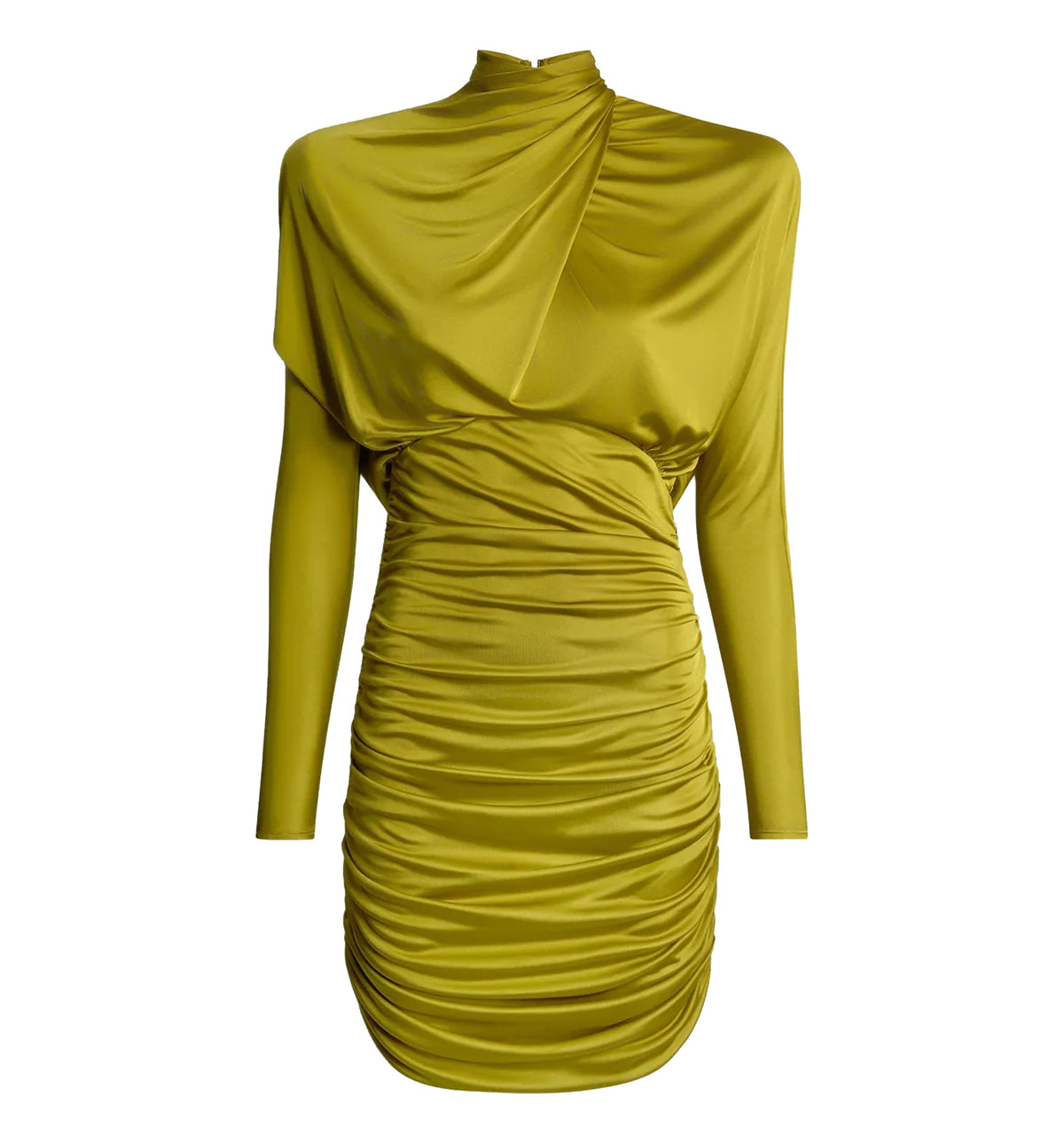 Draped Flowing Jersey Dress