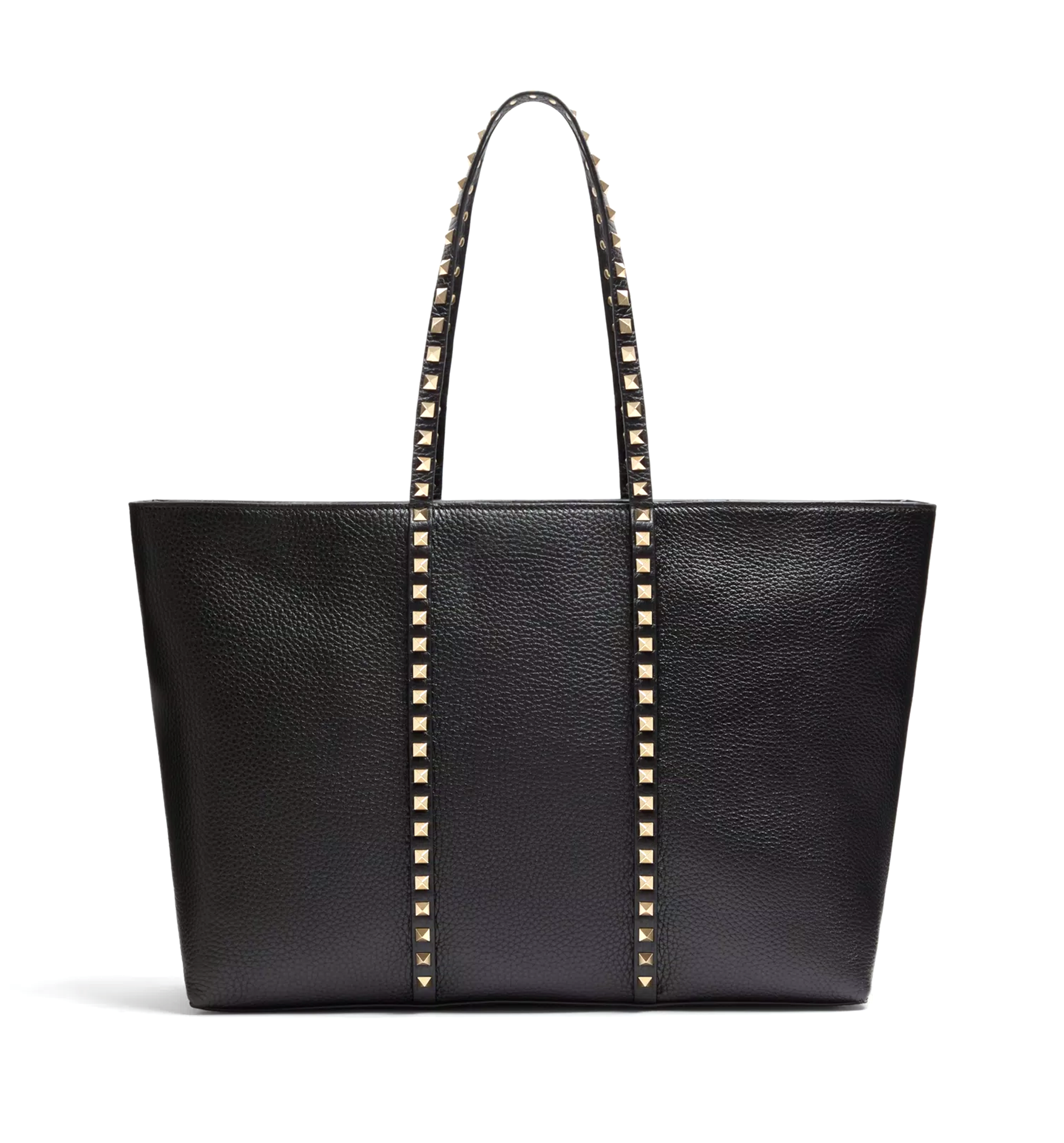 Valentino Garavani Rockstud Shopping Bag in Grainy Calfskin
