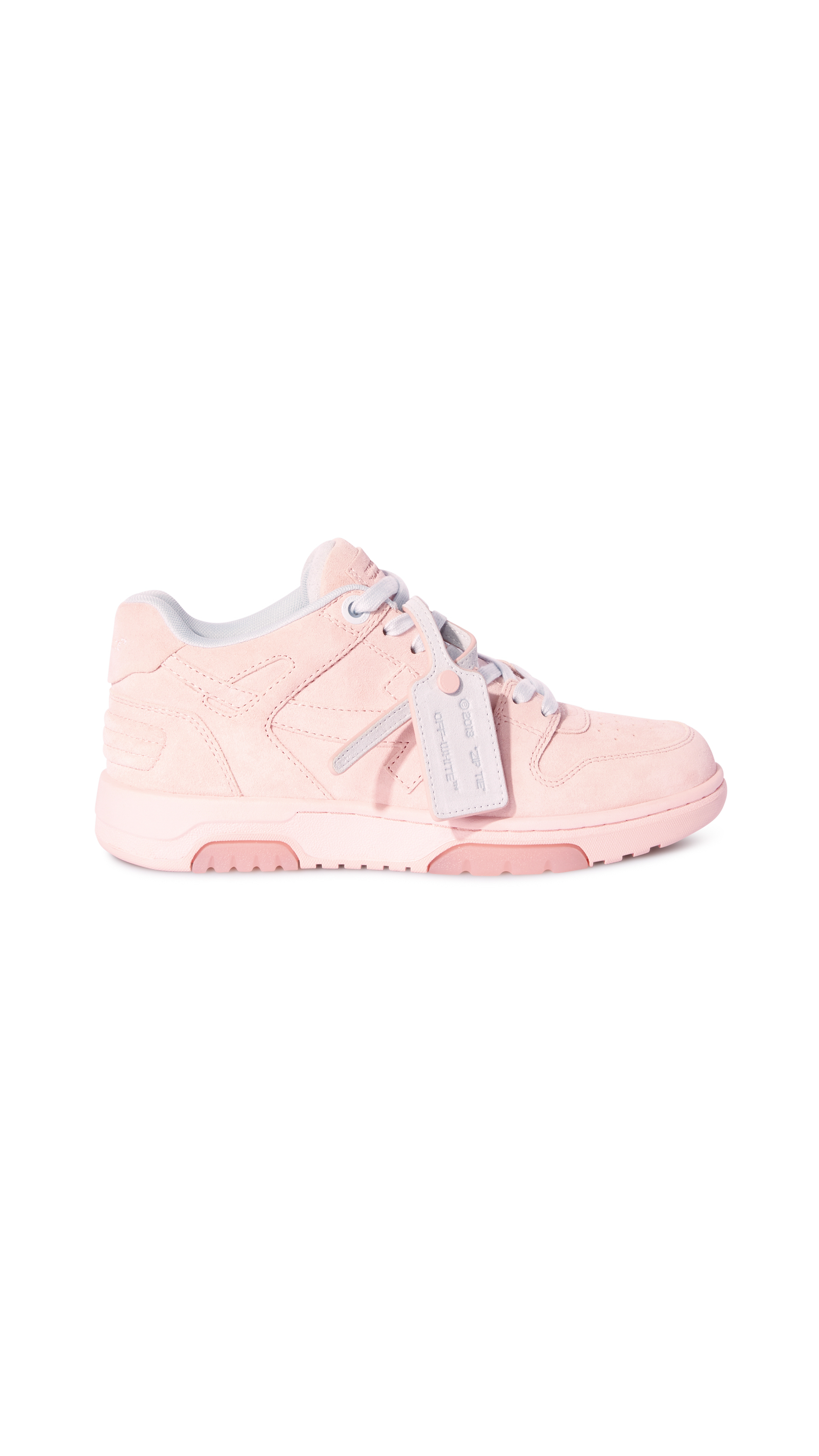 Out of Office Full Suede Sneakers - Soft Pink/Ice