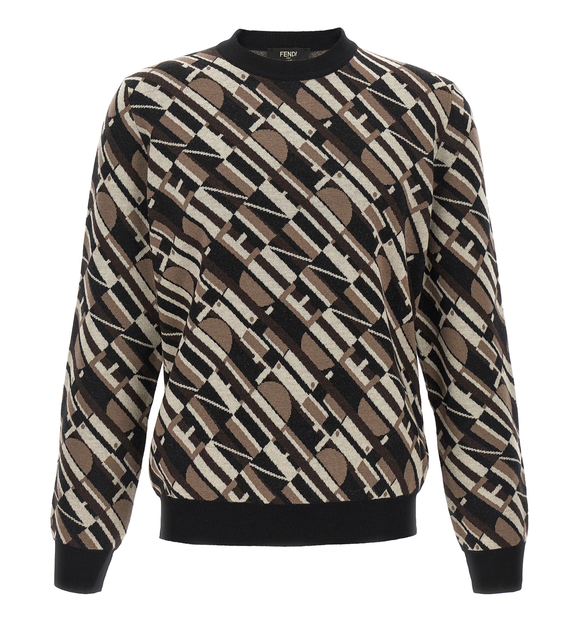 Fendi Tape Wool Sweater