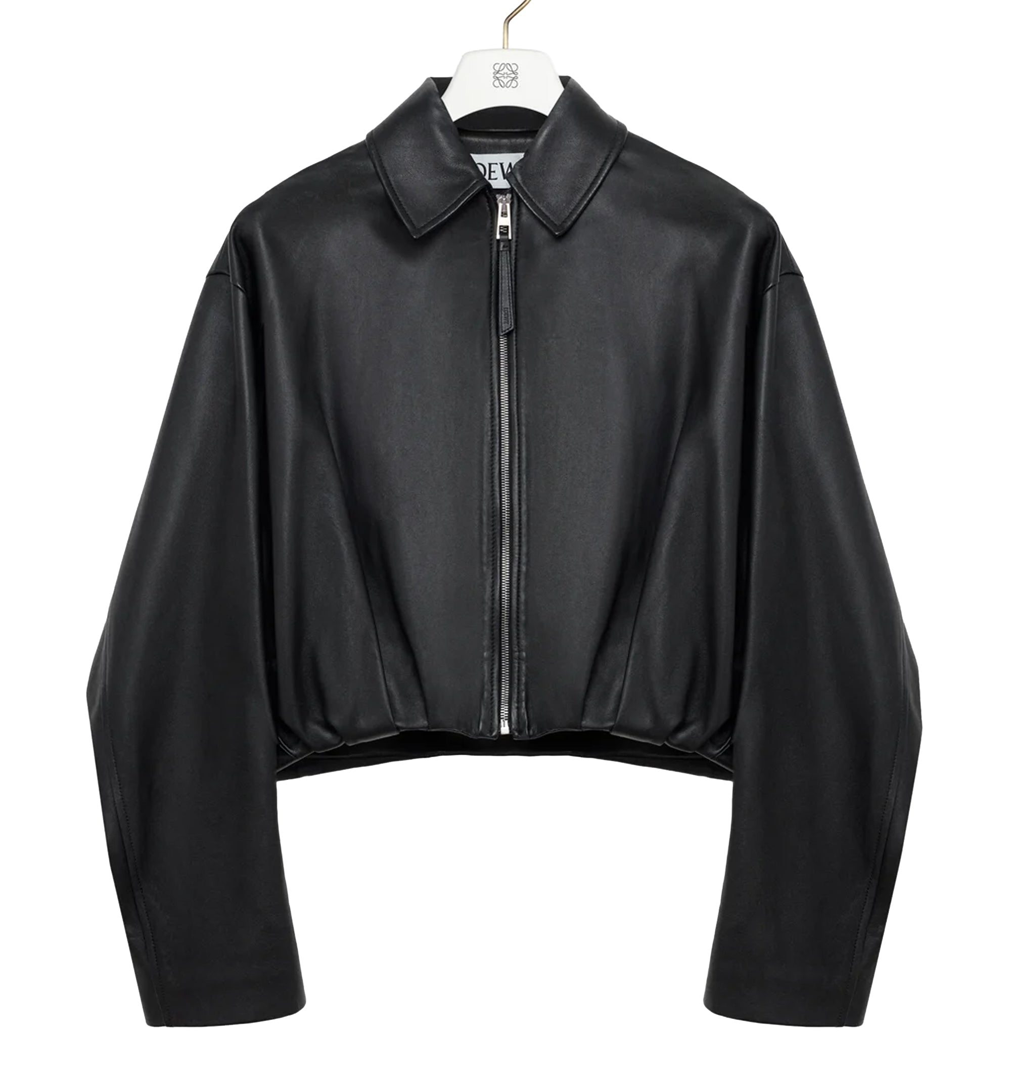 Draped Jacket In Nappa Lambskin