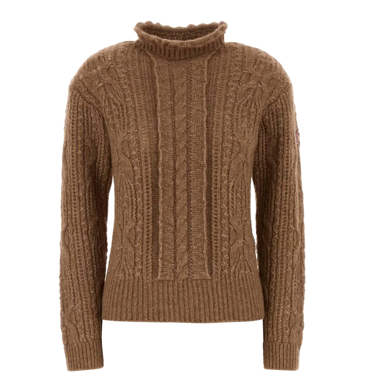 Cable-Knit Long-Sleeved Jumper