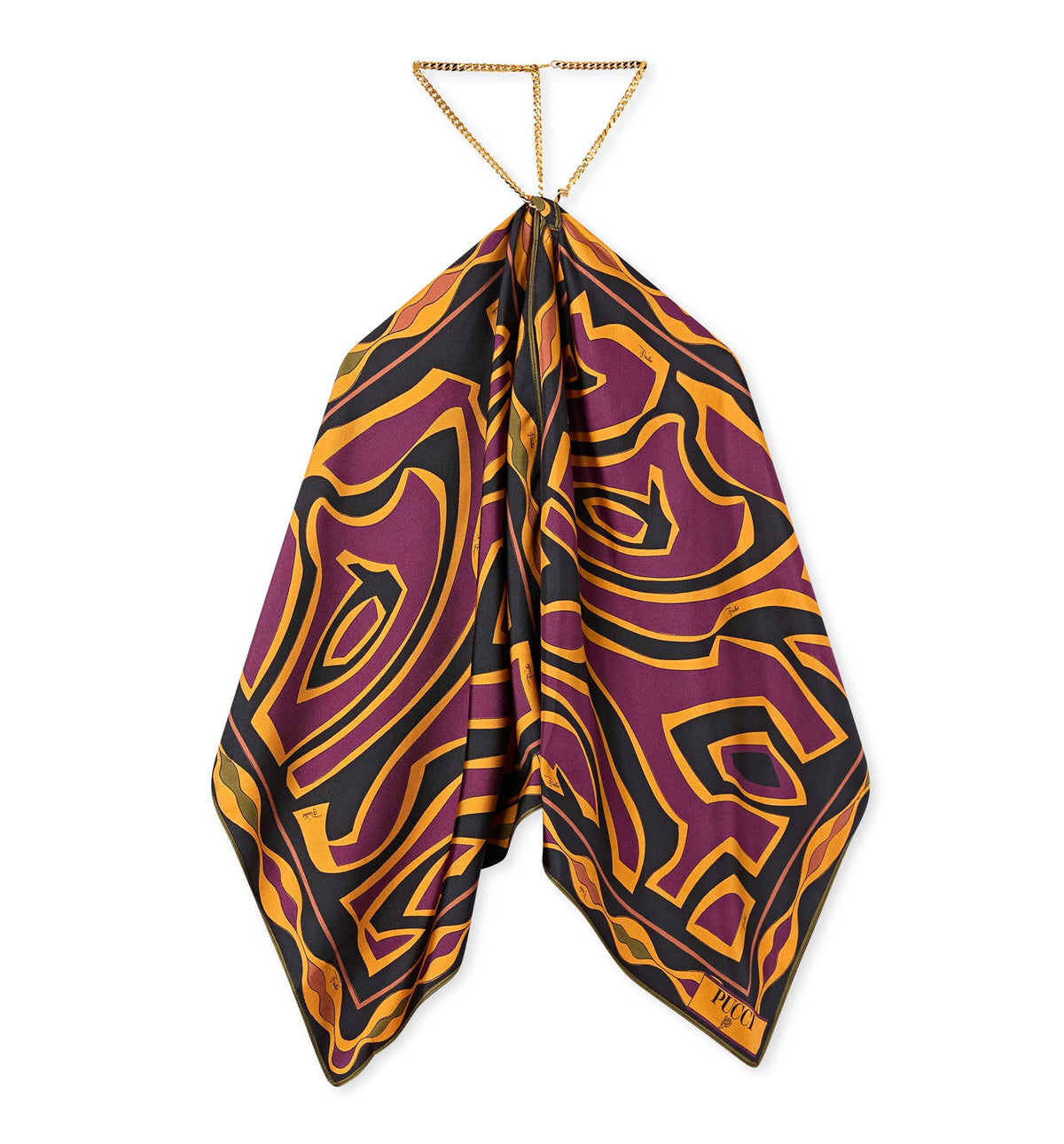 Labirinto Print Chain Top