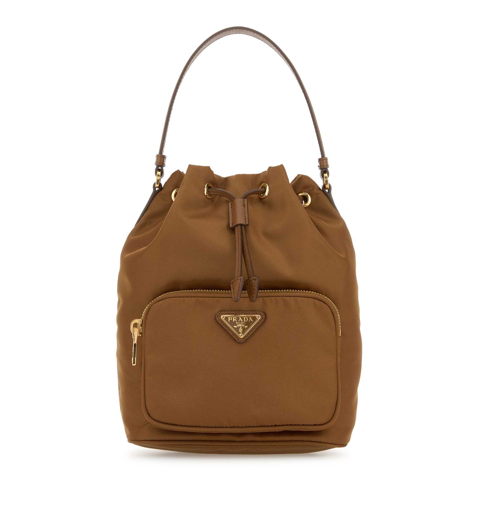 Prada Duet Re-Nylon Bucket Bag