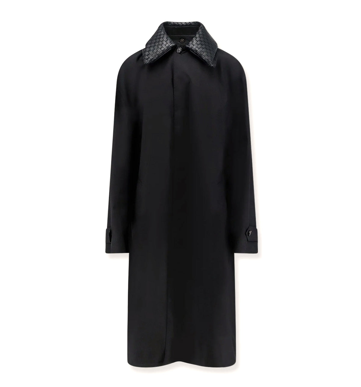 Wool and silk coat