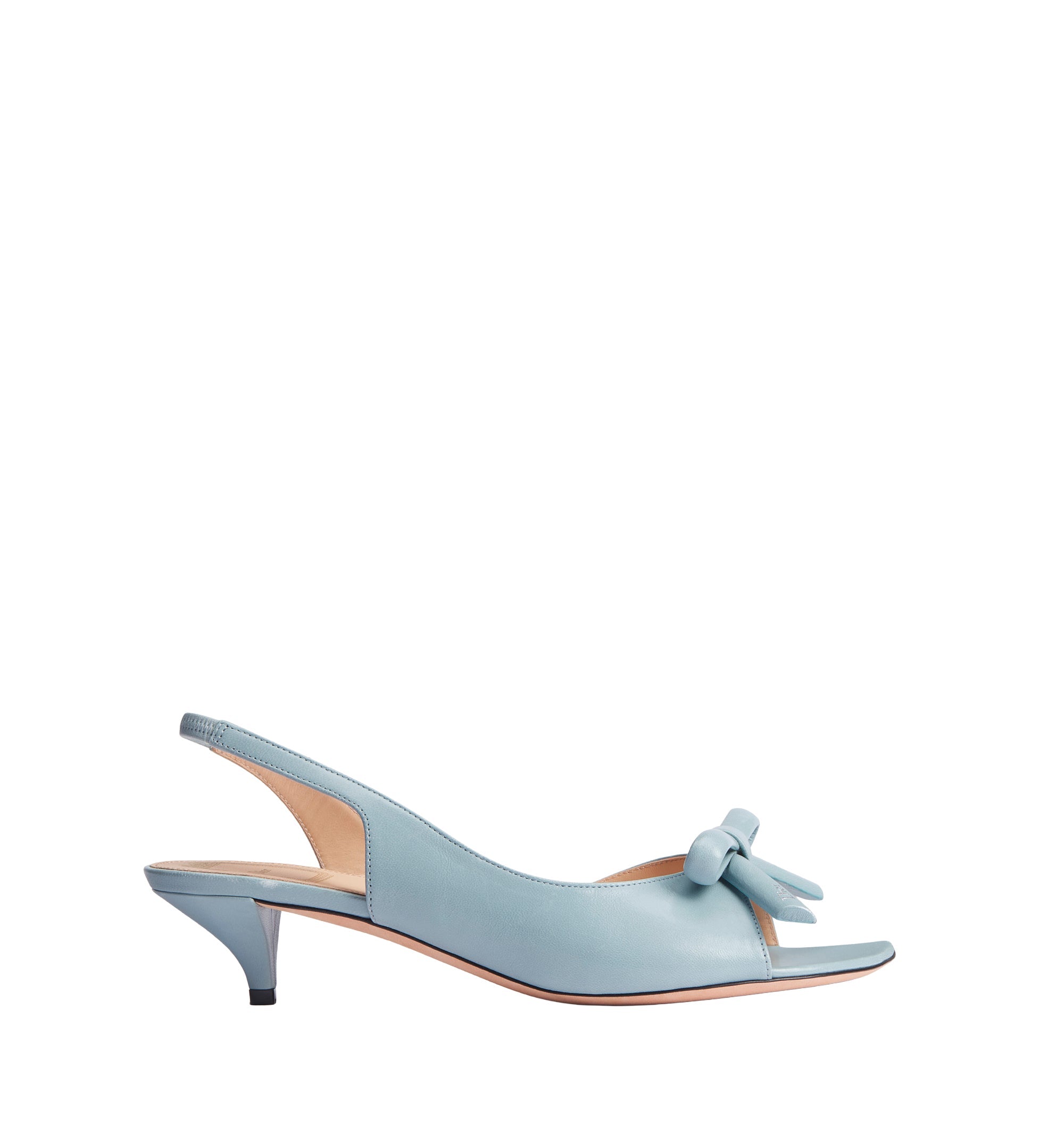 Dior Bow Heeled Slingback Sandal