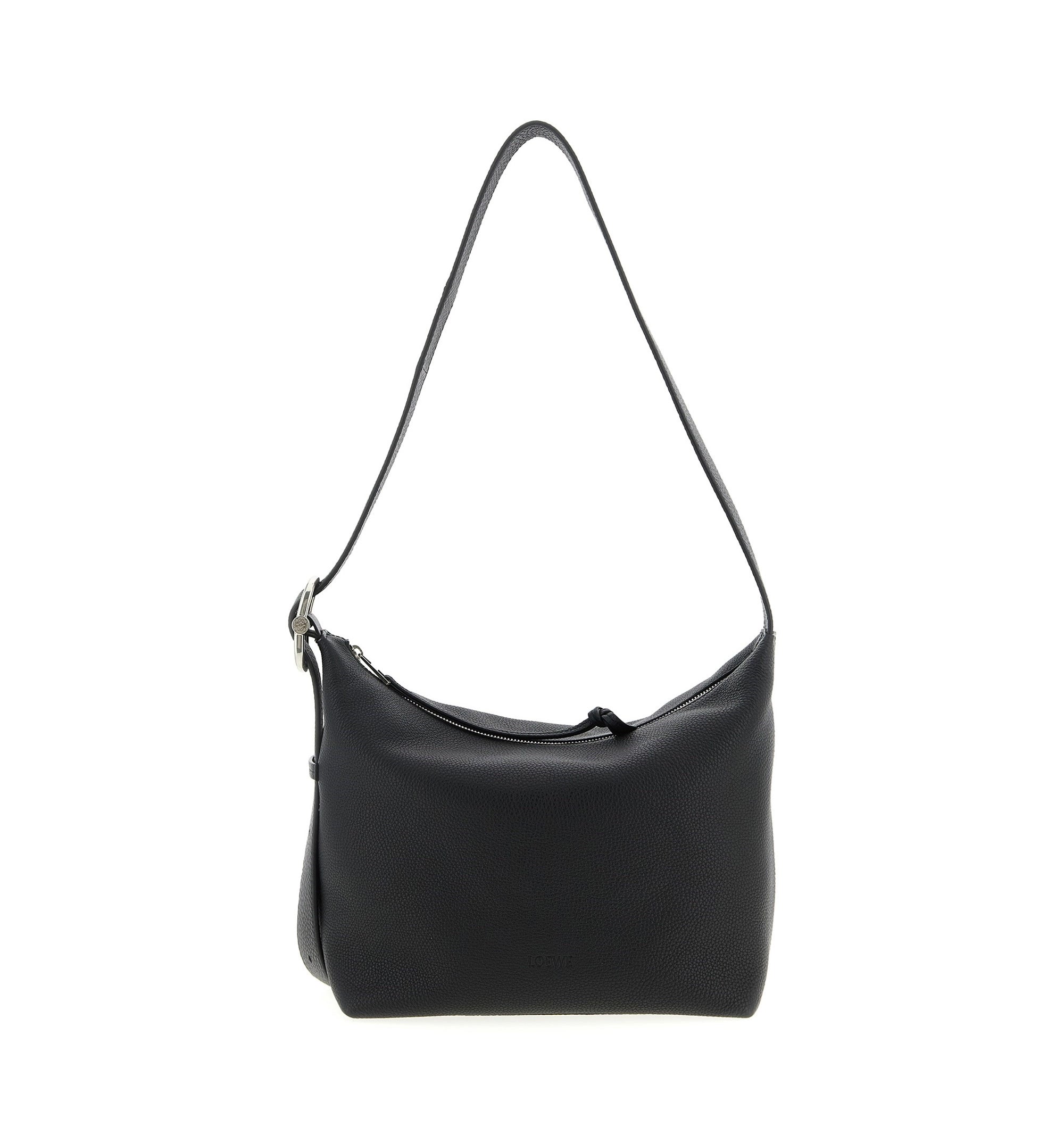 Loop Hobo In Supple Grained Calfskin