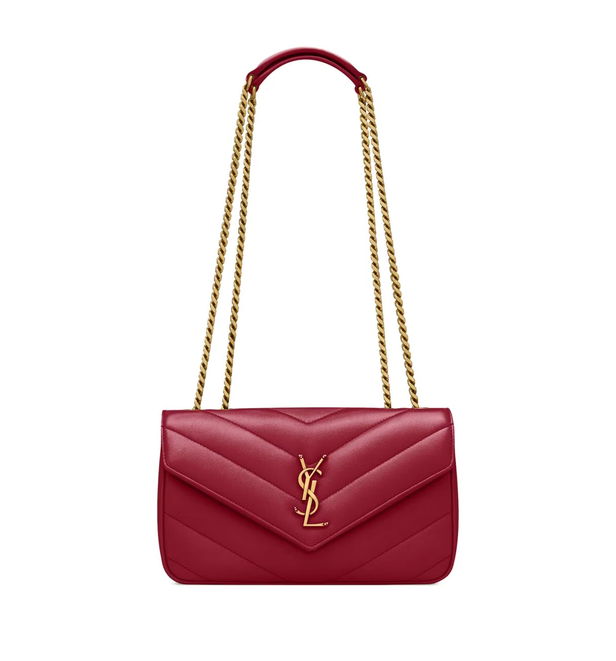 Loulou Small In Matelassé Lambskin