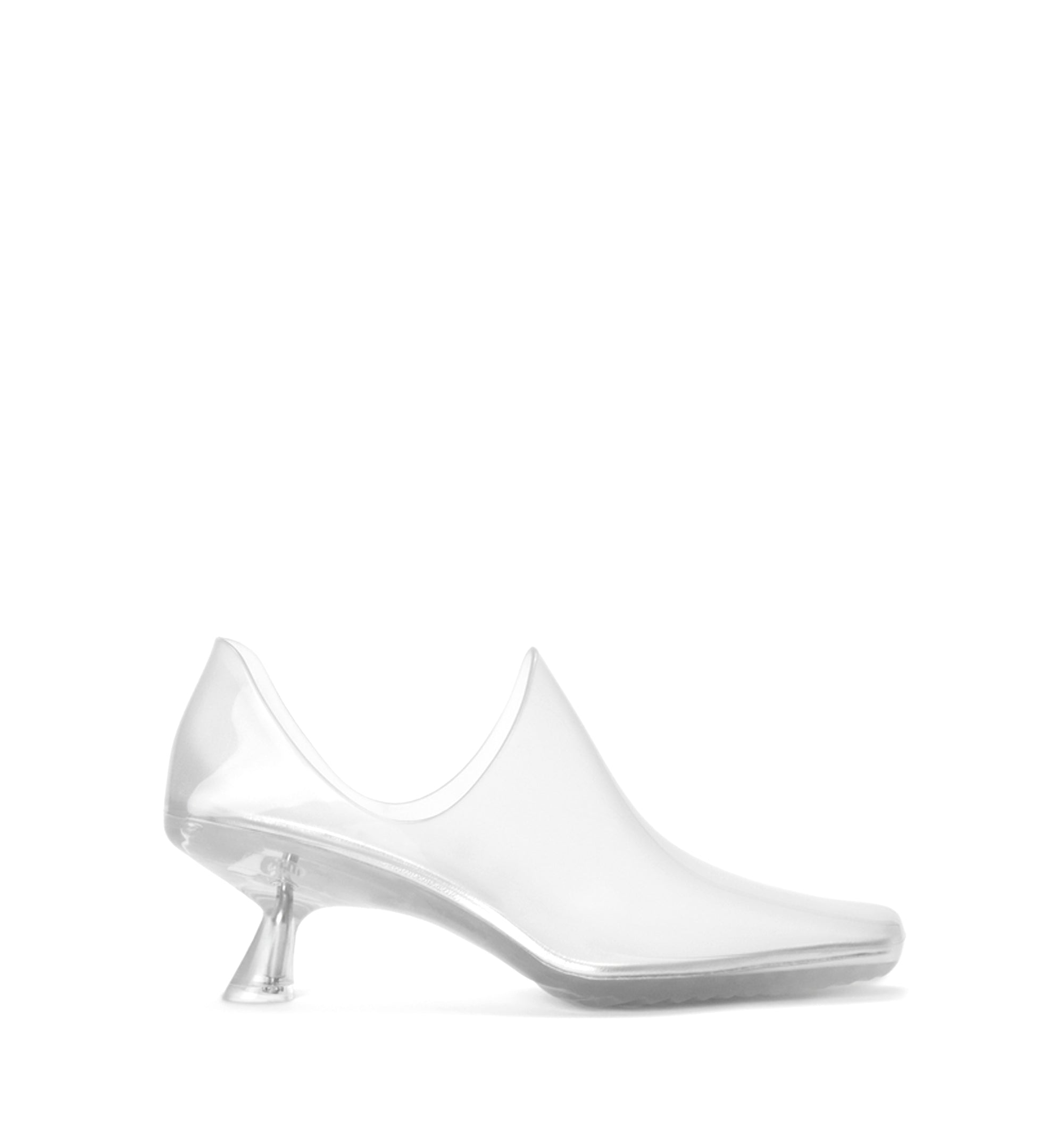 Emily aqua bootie in PVC