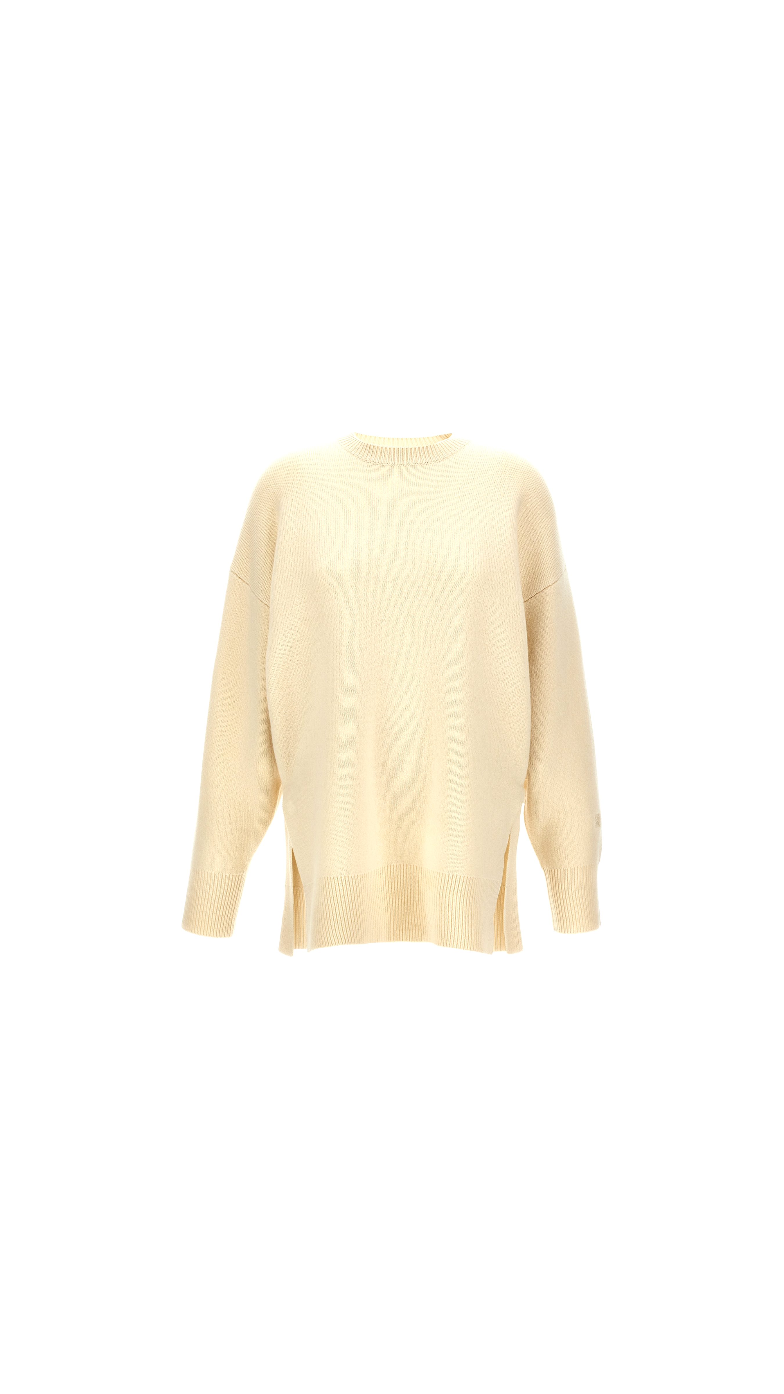 Double-Knit Sweater - White