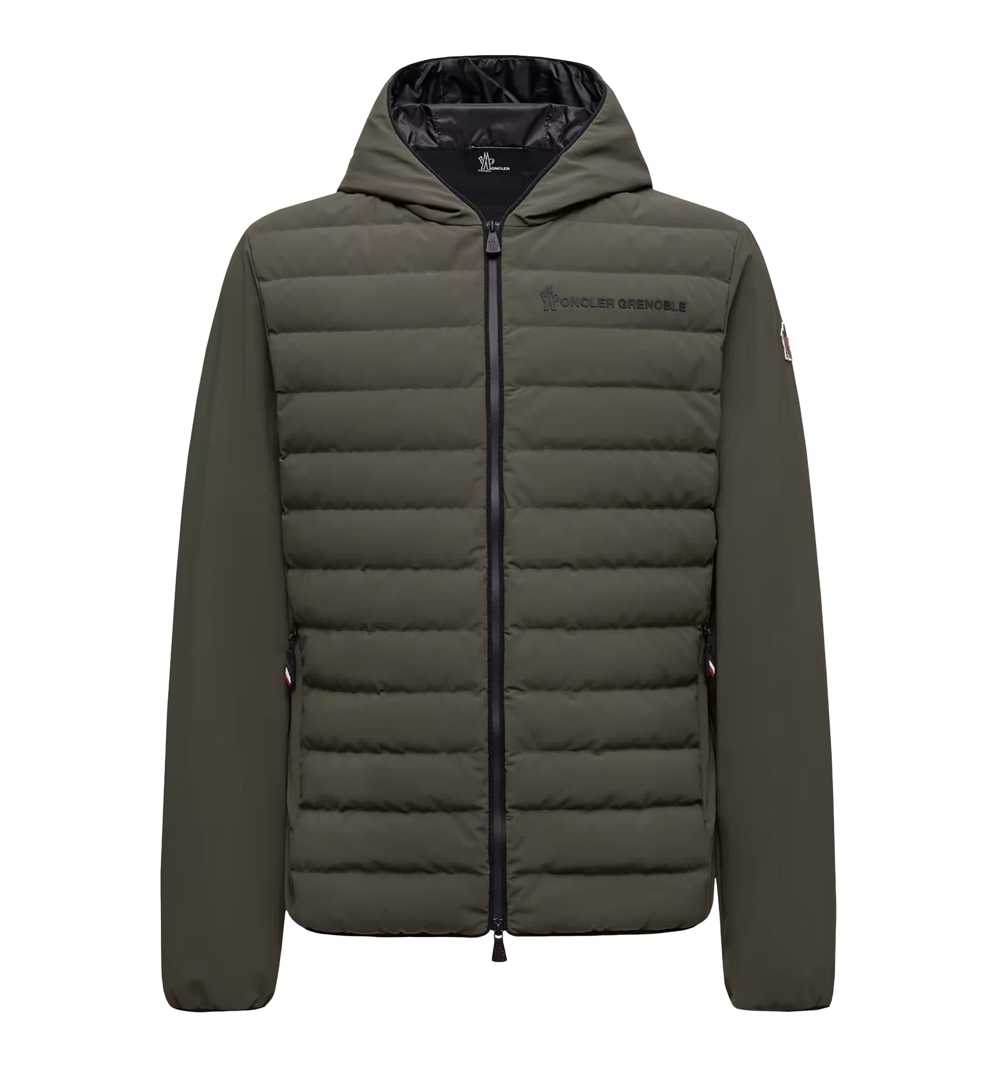 Padded Zip-Up Sweatshirt