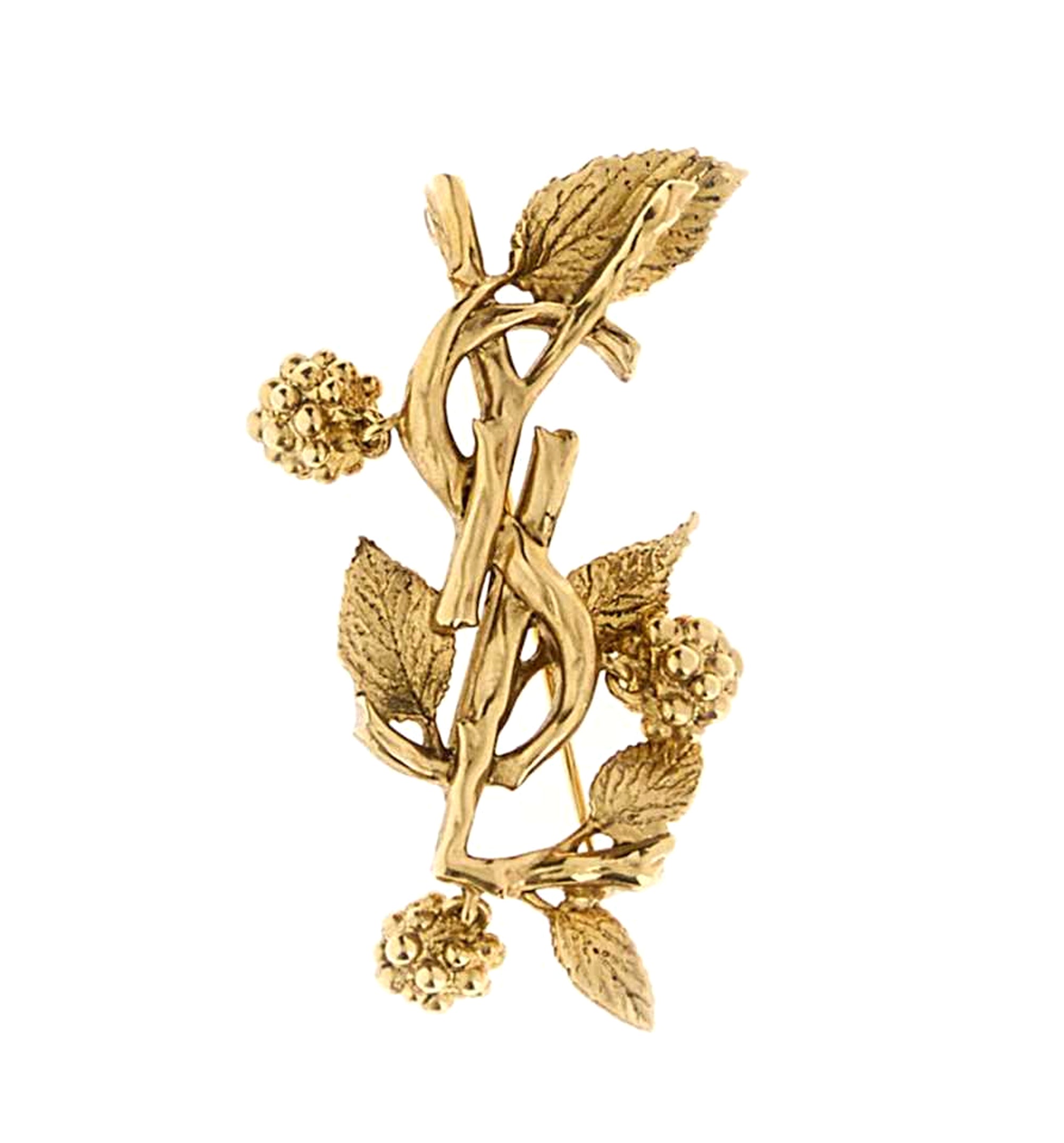 Logo Plaque Brooch