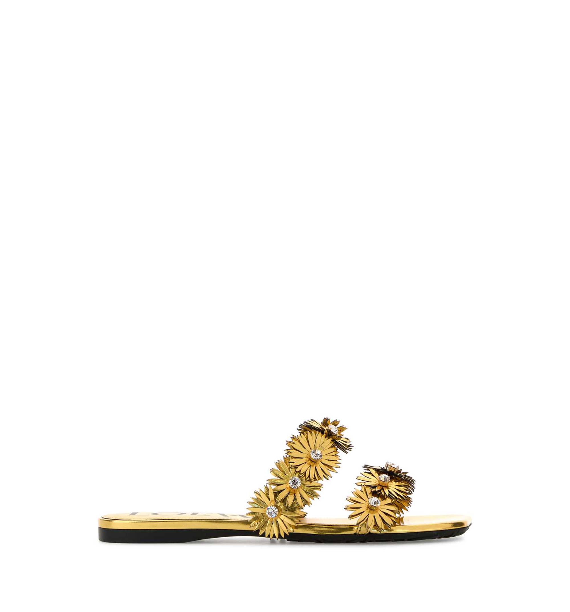 Ibiza Petal Flower Crystal Sandal