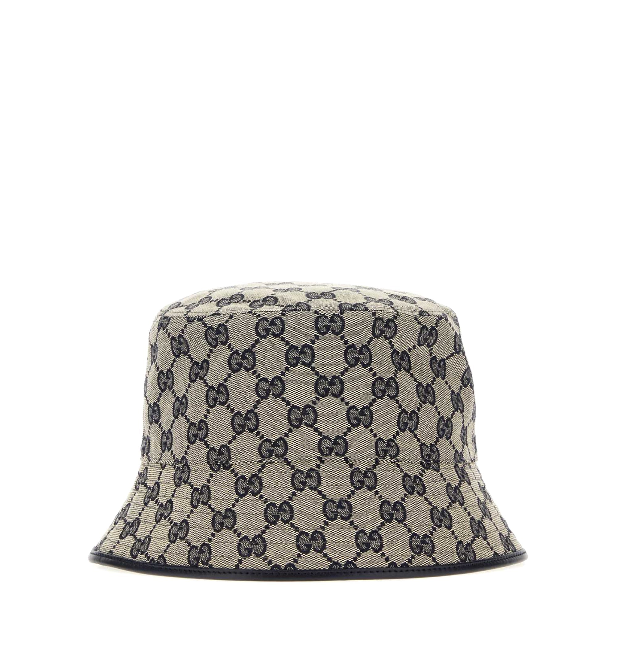 GG cotton canvas bucket hat