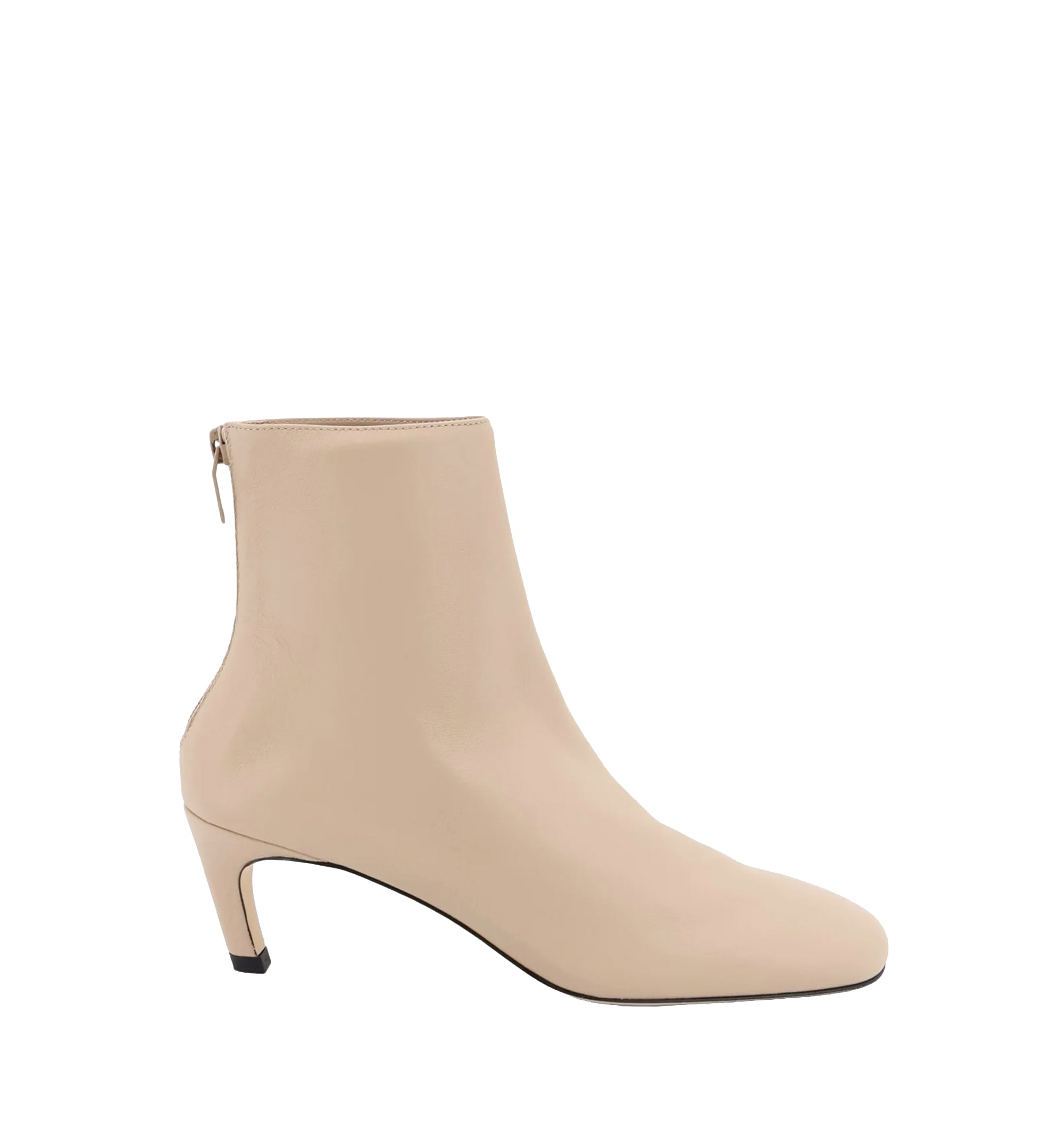 Leather ankle boots