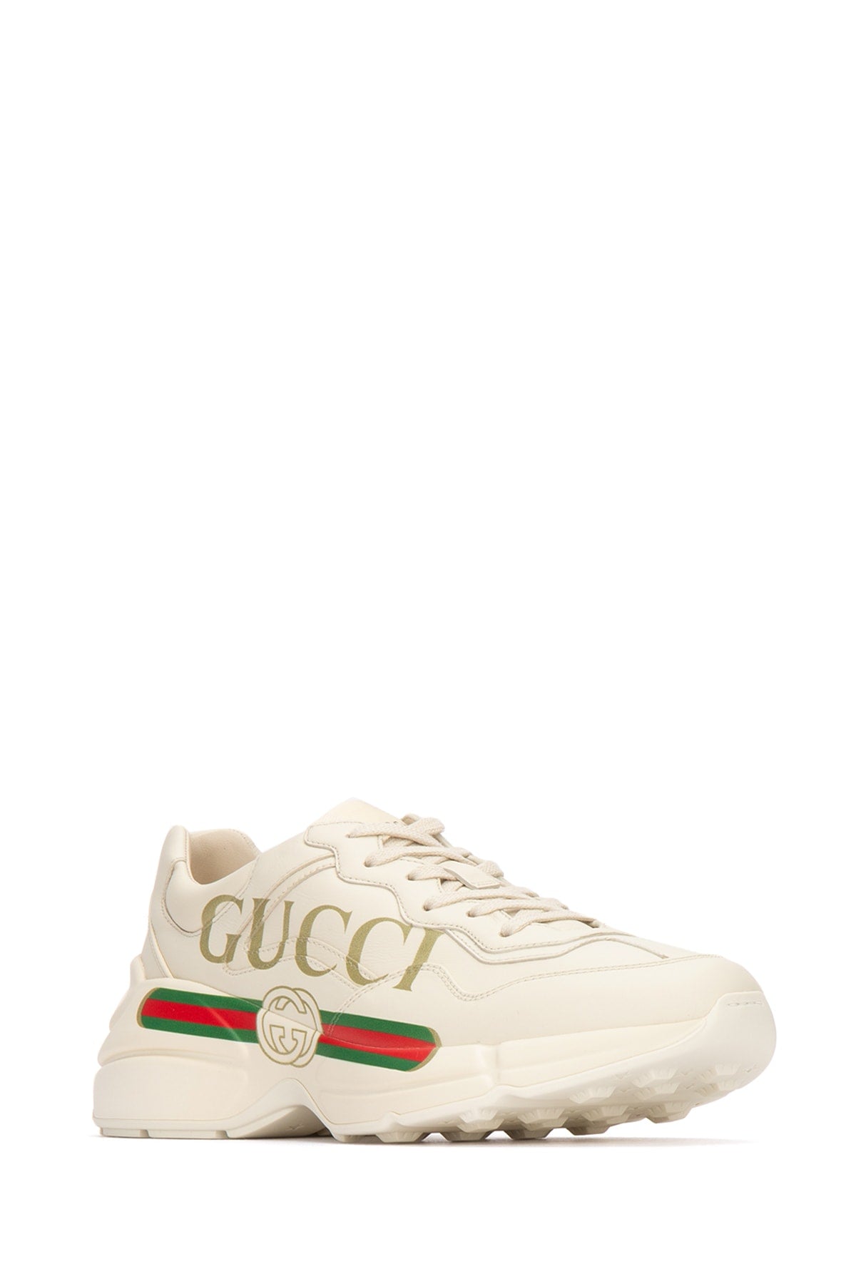 Men's Rhyton sneaker with Gucci logo