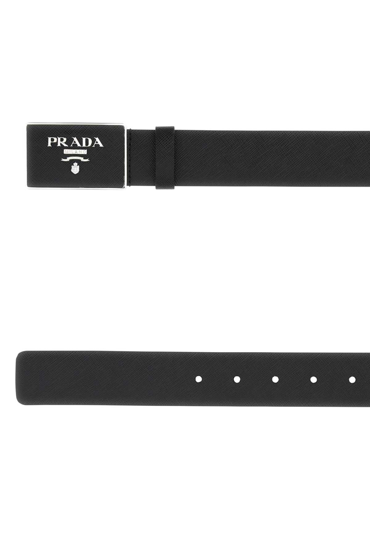 Saffiano Leather Belt